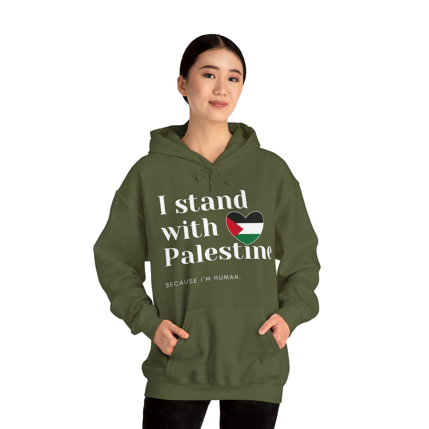 Because I'm Human - Unisex Hooded Sweatshirt