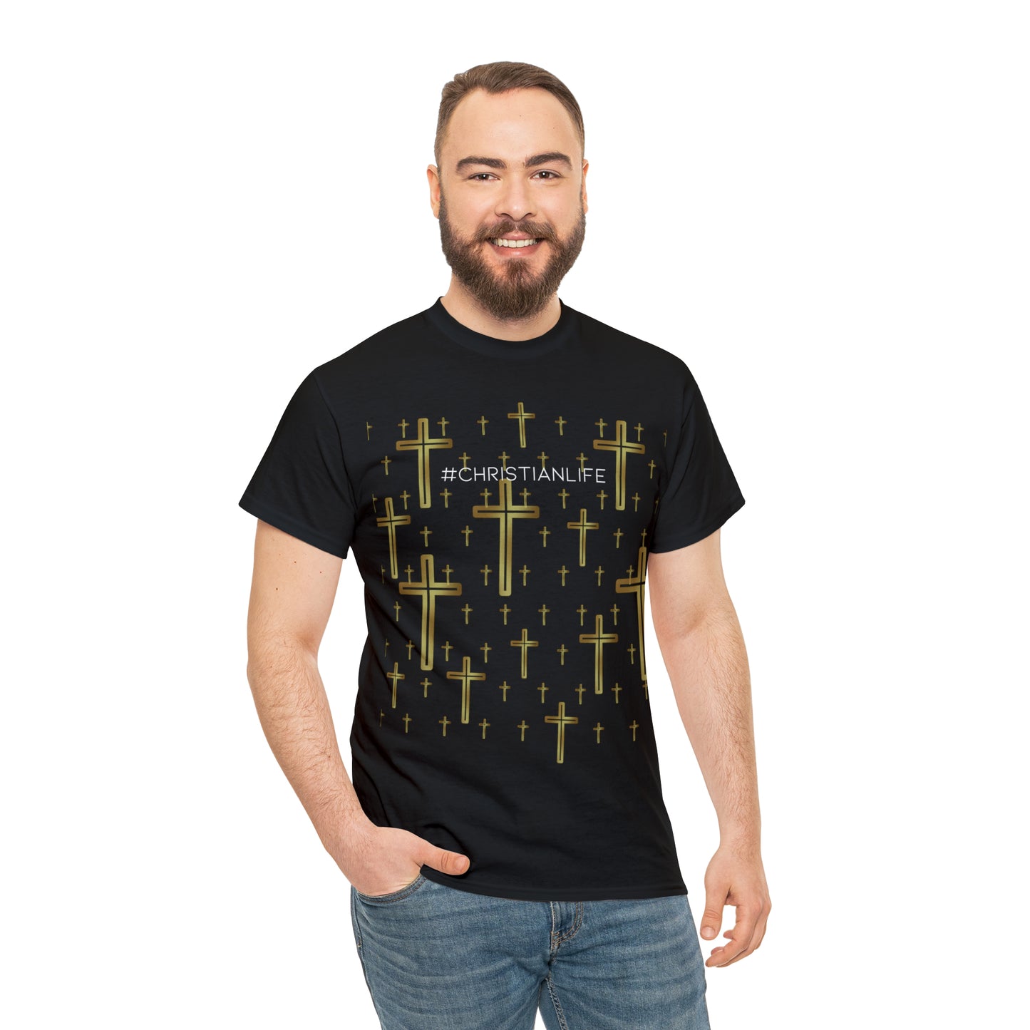 #Christianlife - Heavy Cotton Tee (Unisex)
