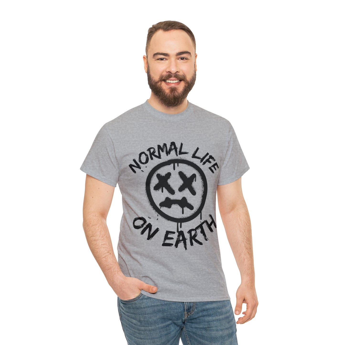 "Normal" - Heavy Cotton Tee (Unisex)