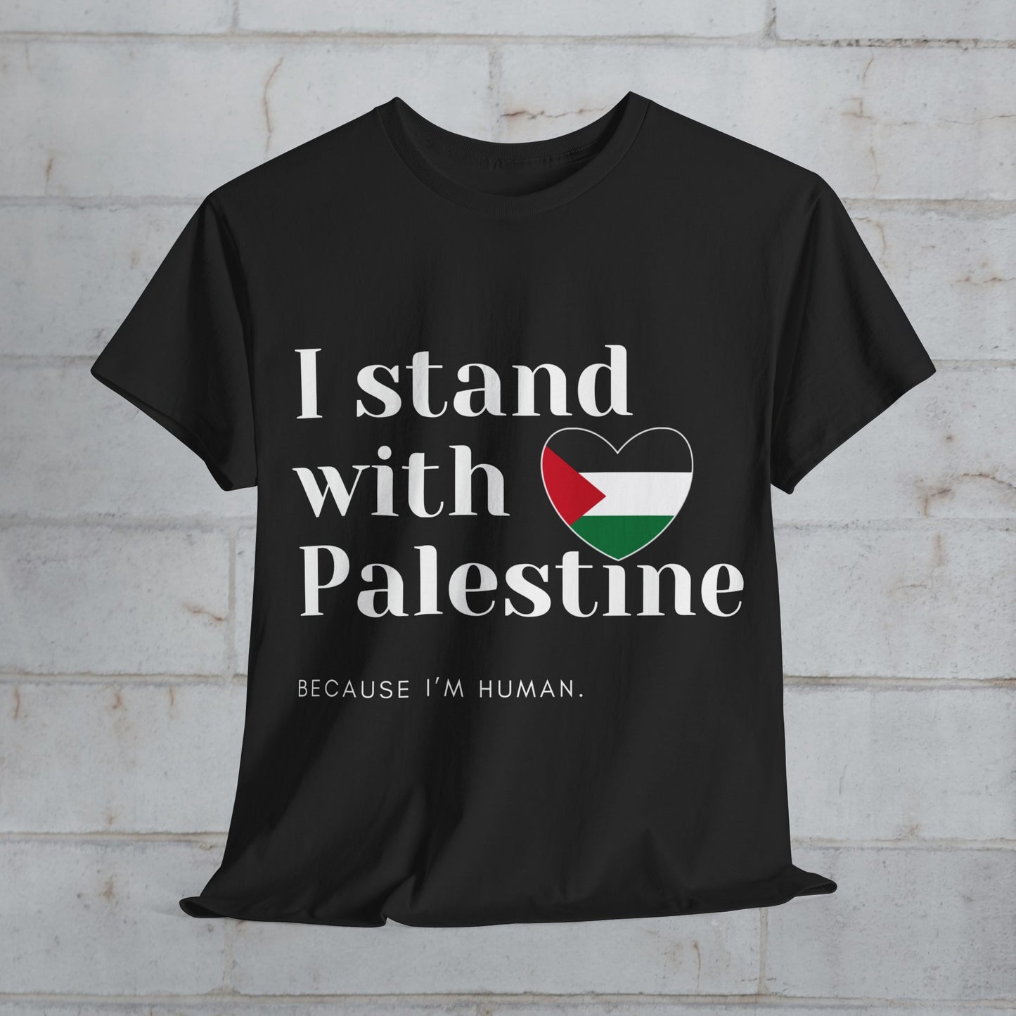 Because I'm Human - Unisex Cotton Tee