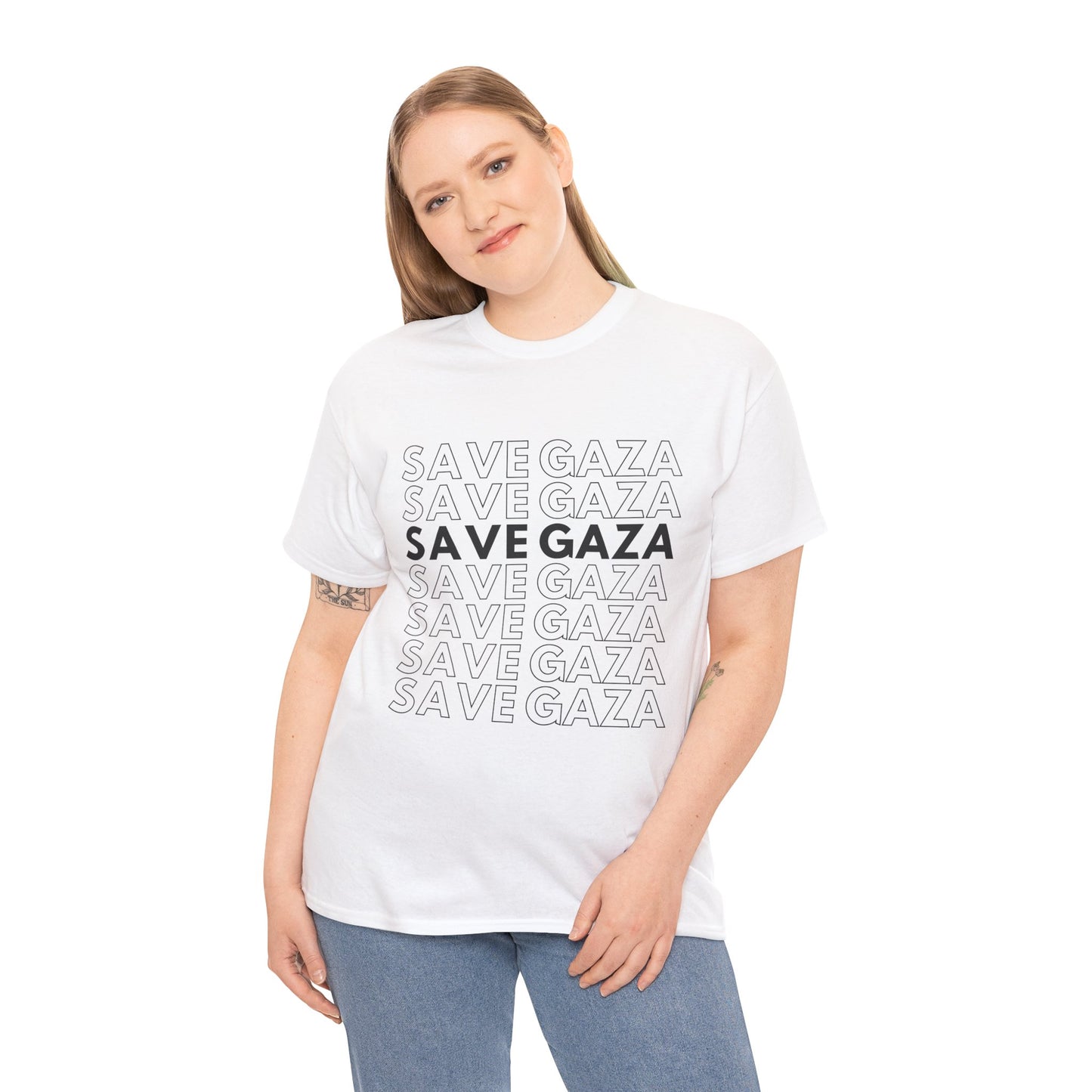 Save Gaza - Unisex Cotton Tee