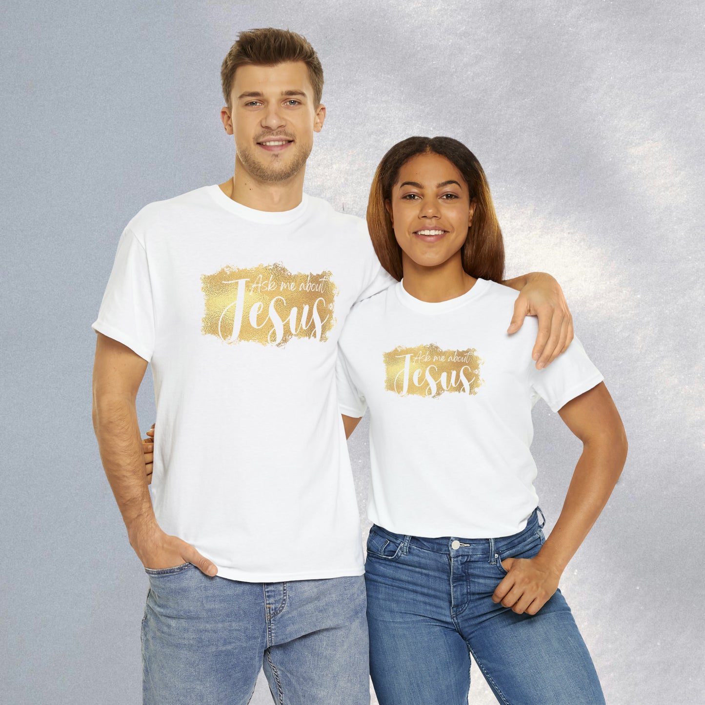 Ask Me - Heavy Cotton Tee (Unisex)