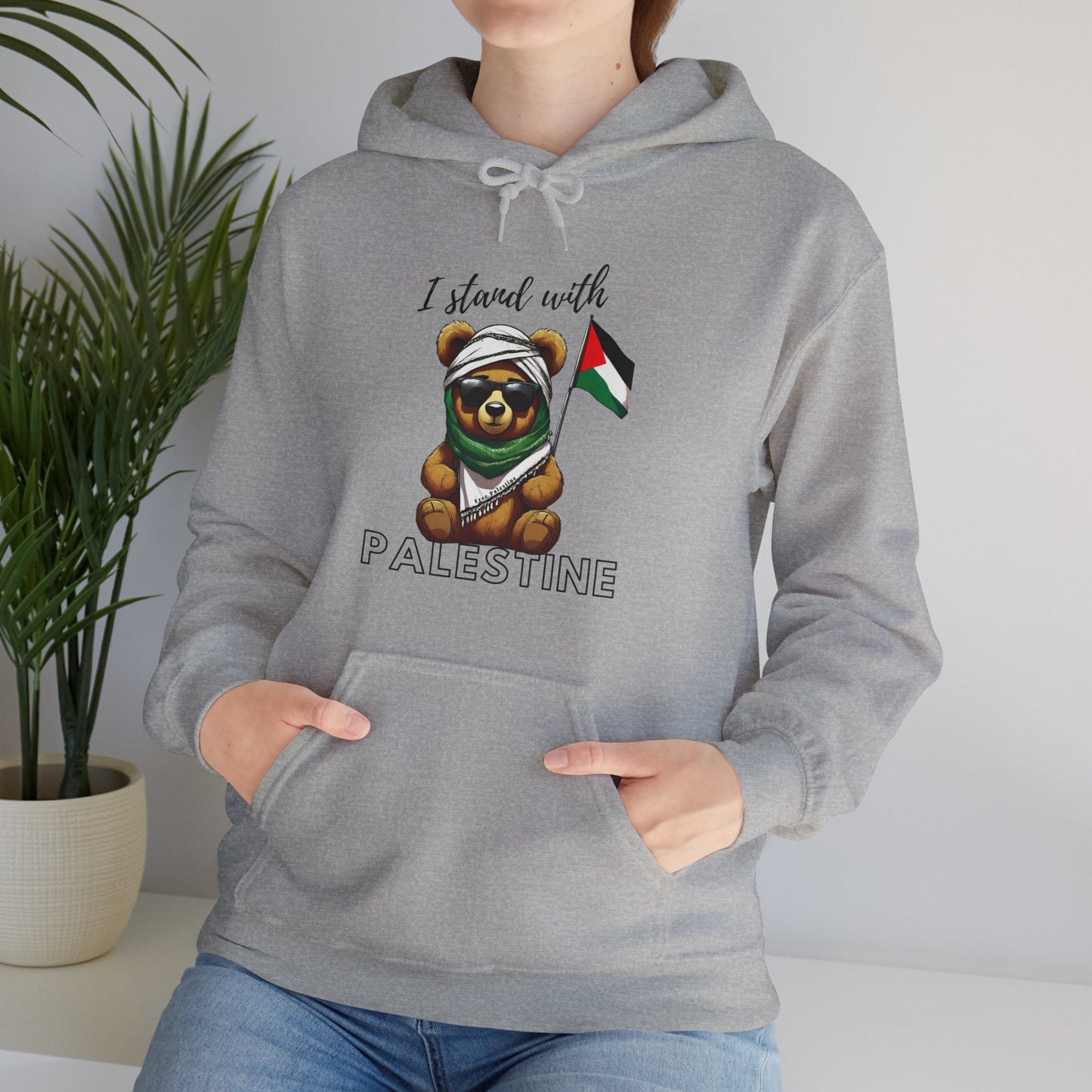 Teddy Palestine - Unisex Hooded Sweatshirt
