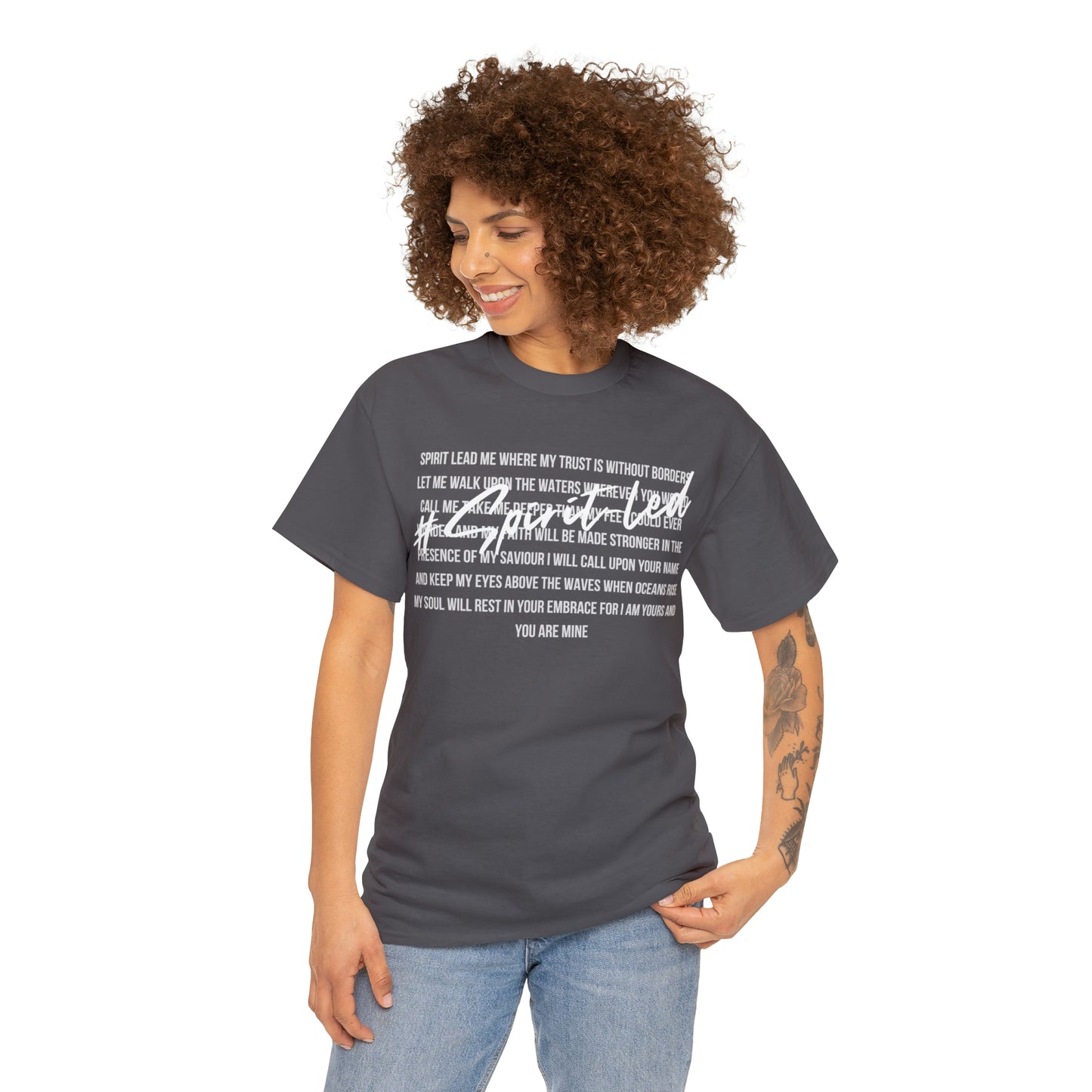 Spirit Lead Me - Heavy Cotton Tee (Unisex)