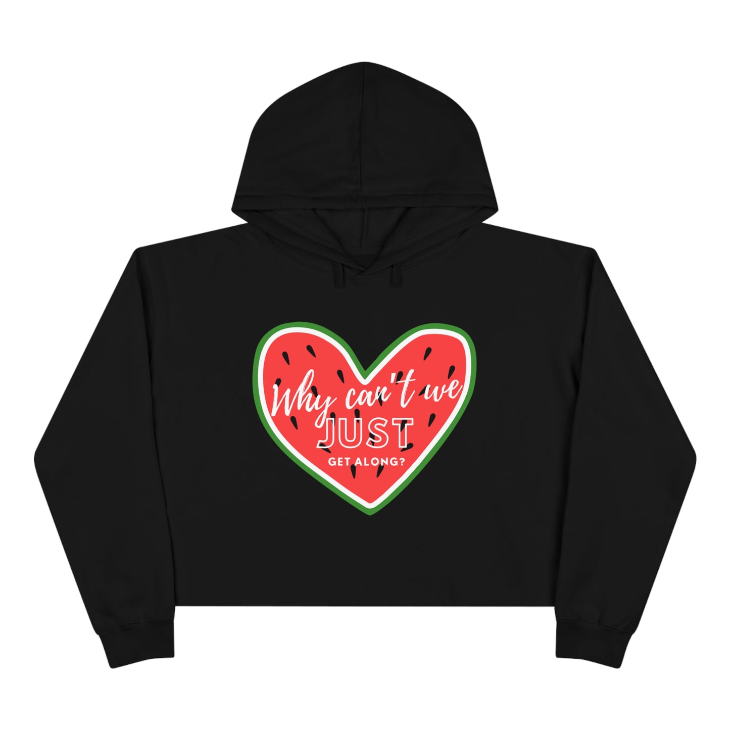 Get Along - Crop Hoodie