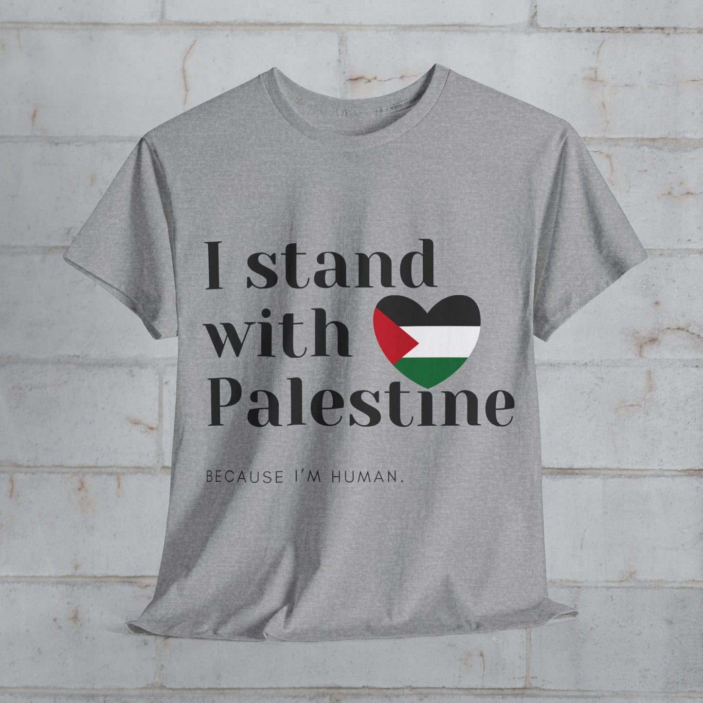Because I'm Human - Unisex Cotton Tee