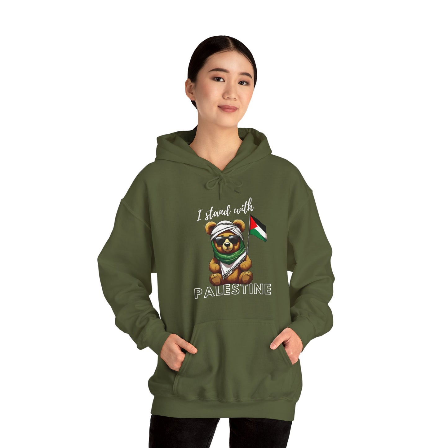Teddy Palestine - Unisex Hooded Sweatshirt