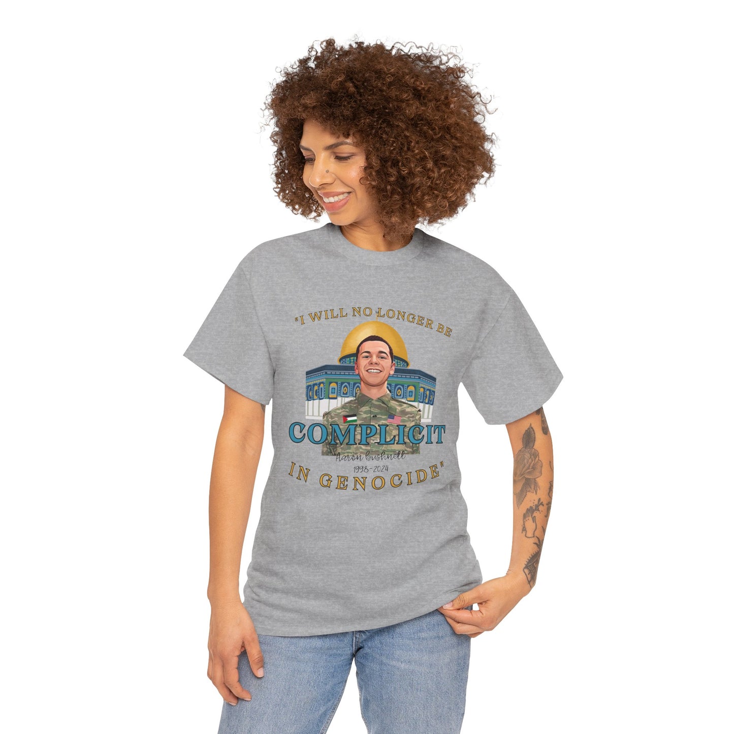 Aaron & TelAviv - Unisex Cotton Tee