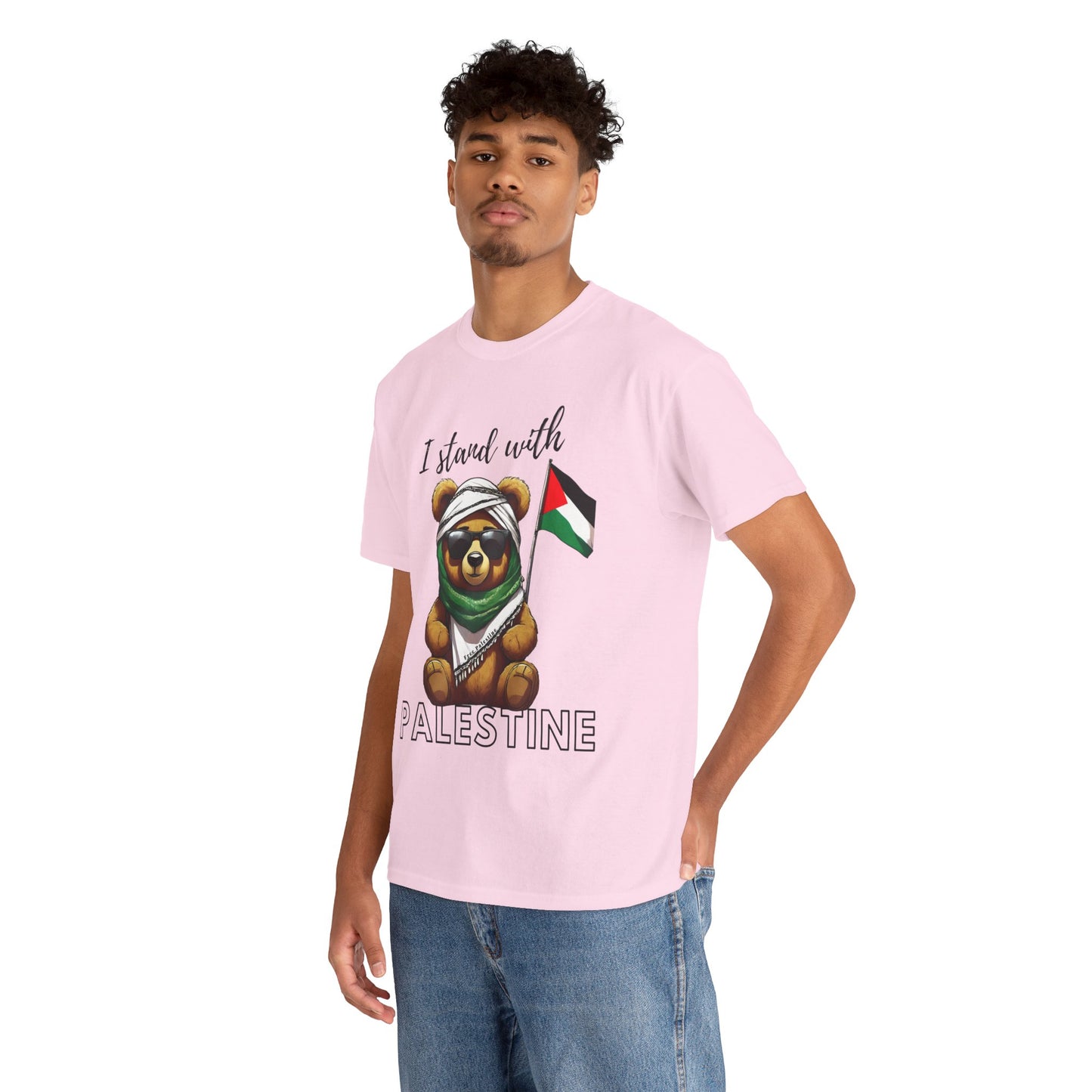 Teddy Palestine - Unisex Cotton Tee