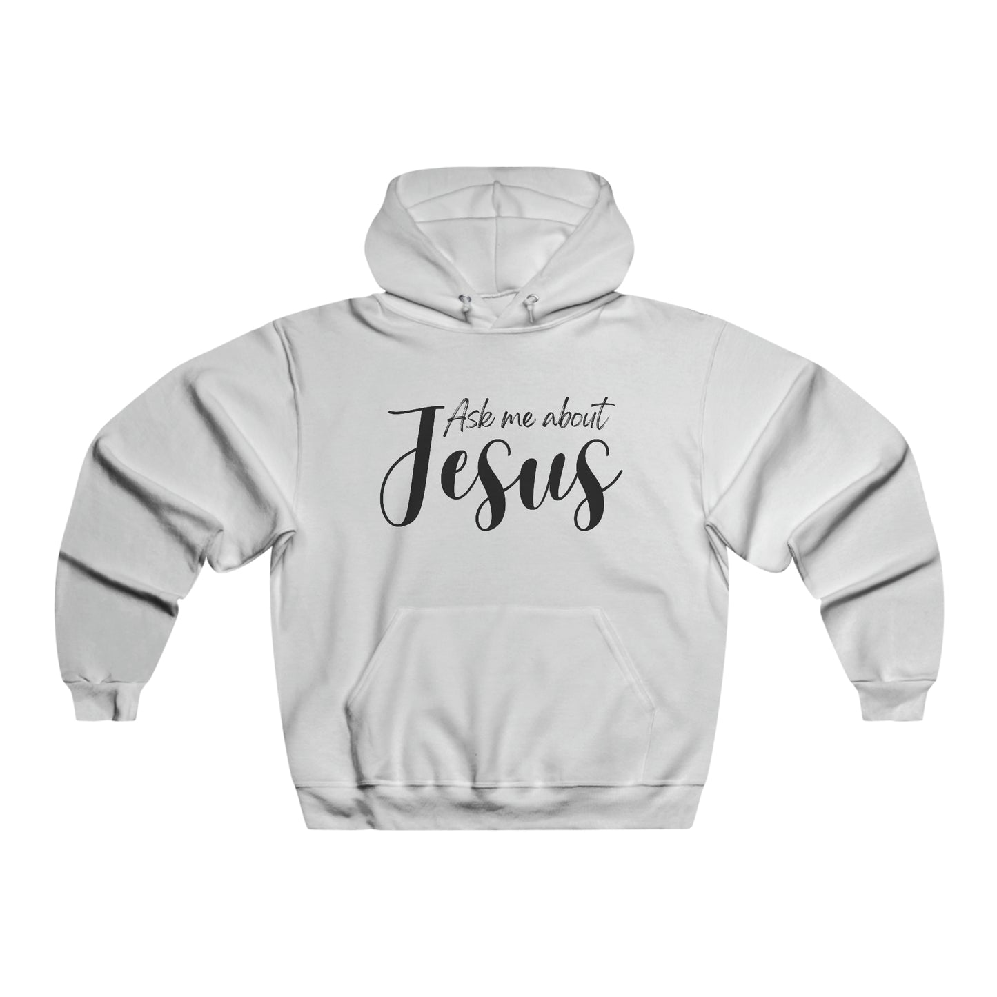 Ask Me (Black) - Hooded Sweatshirt
