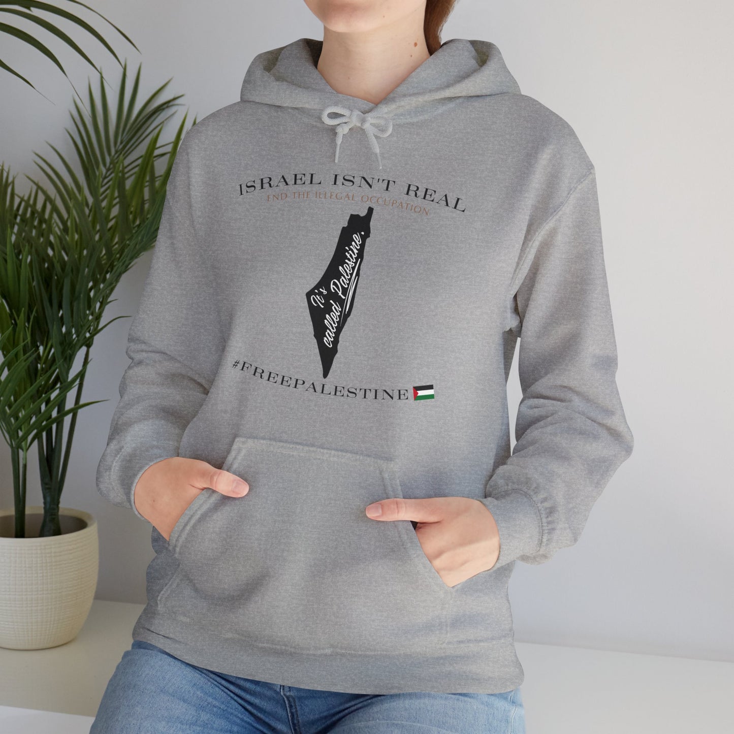 It's Called Palestine - Unisex Hooded Sweatshirt