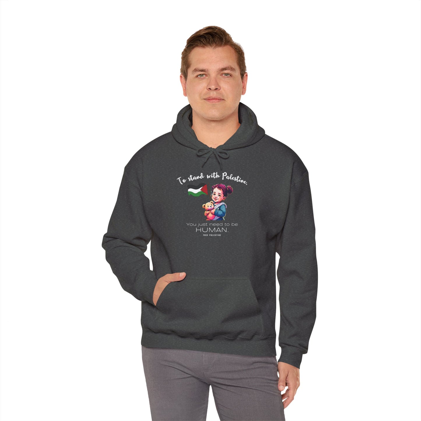 Human - Unisex Hooded Sweatshirt