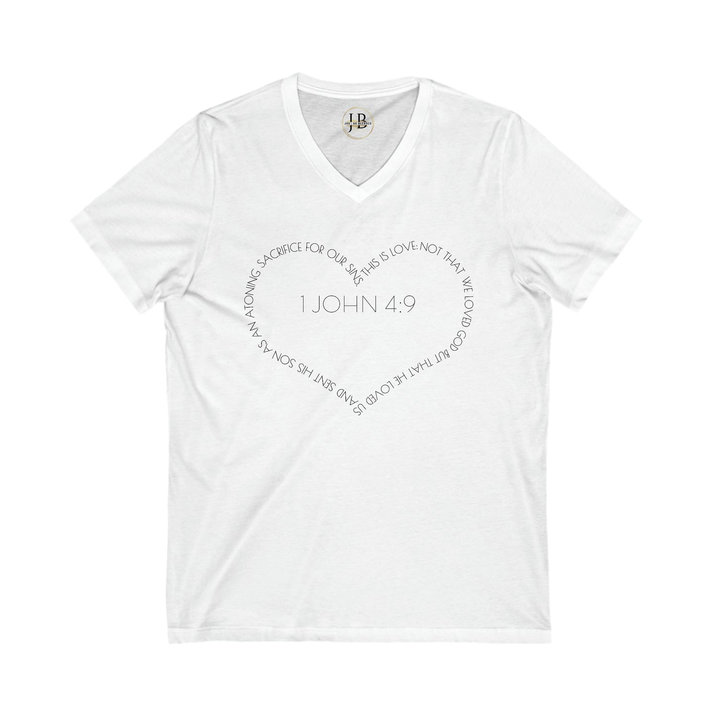 This is Love - Jersey V-Neck Tee (Unisex)