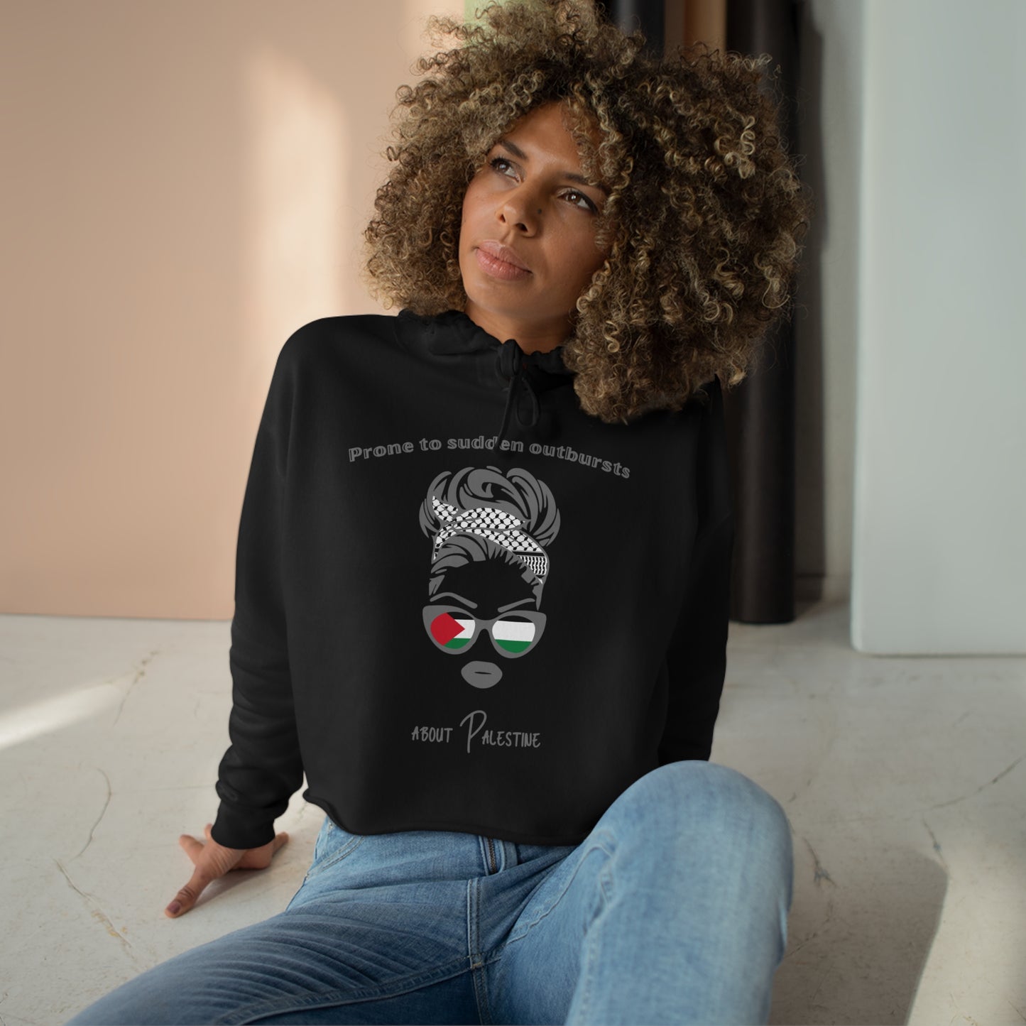 Sudden Outbursts - Crop Hoodie