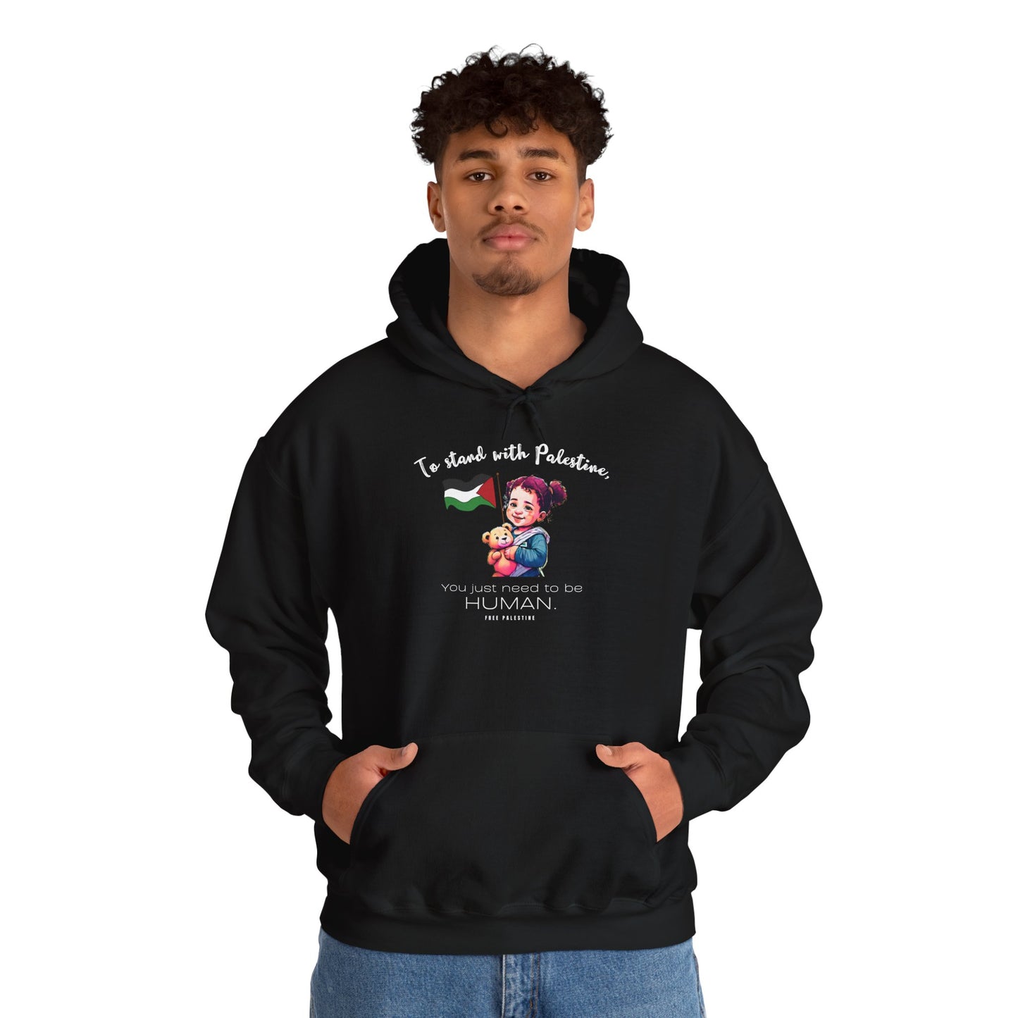 Human - Unisex Hooded Sweatshirt