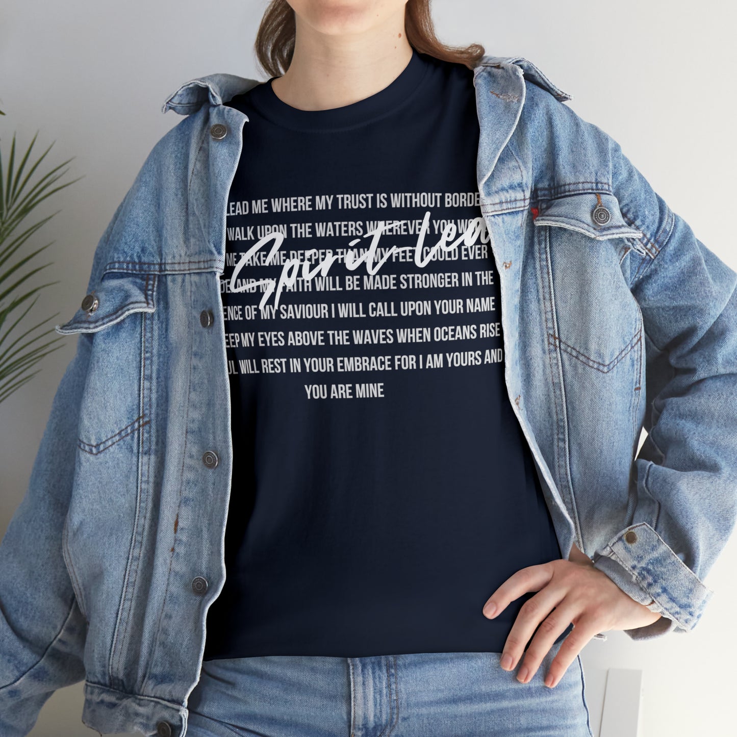 Spirit Lead Me - Heavy Cotton Tee (Unisex)