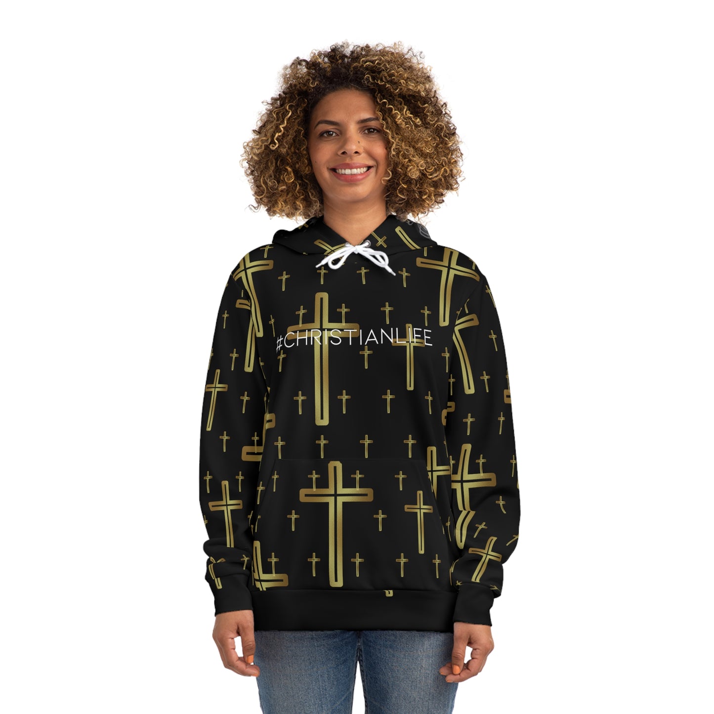 #ChristianLife (Black) - Fashion Hoodie