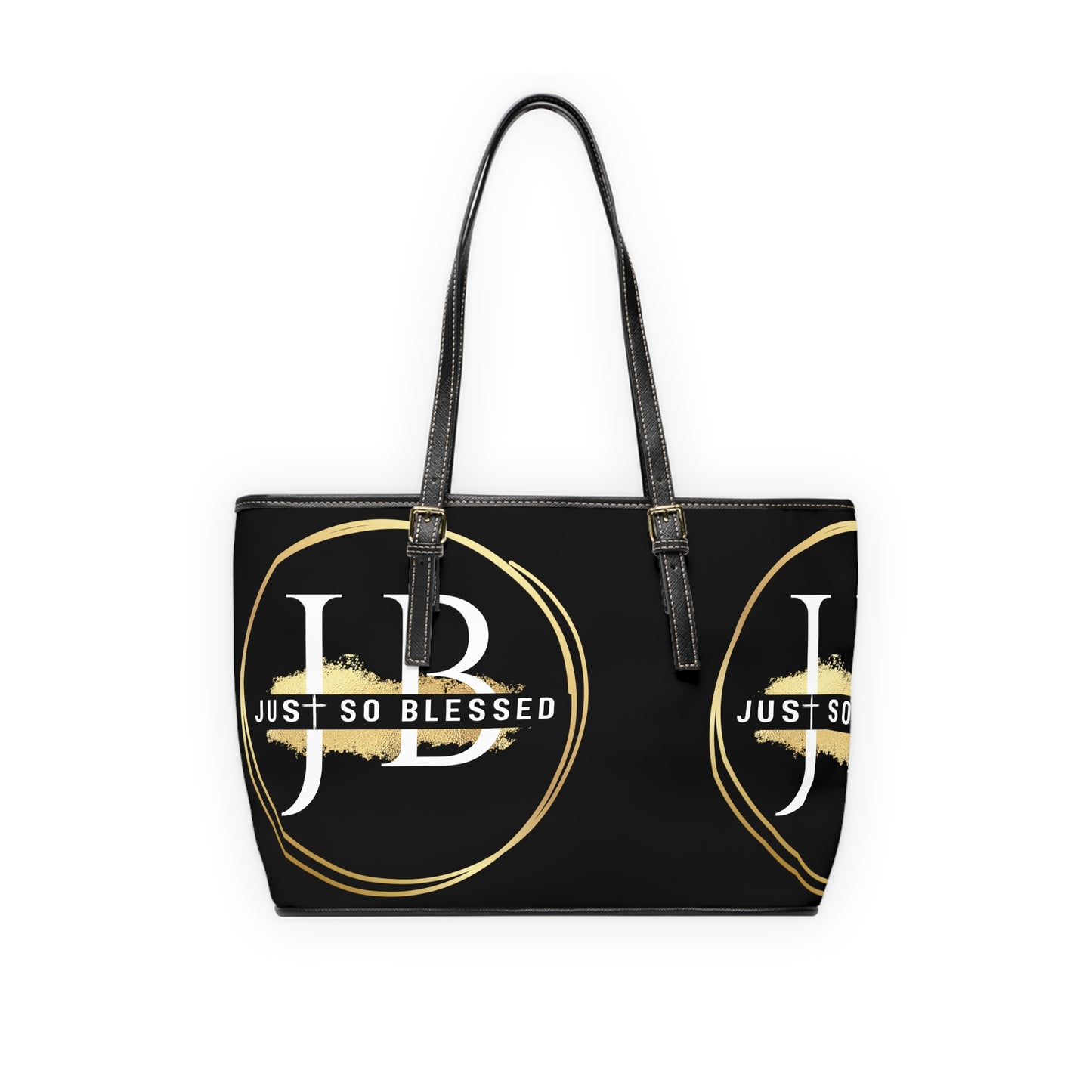 Just So Blessed Leather Shoulder Bag