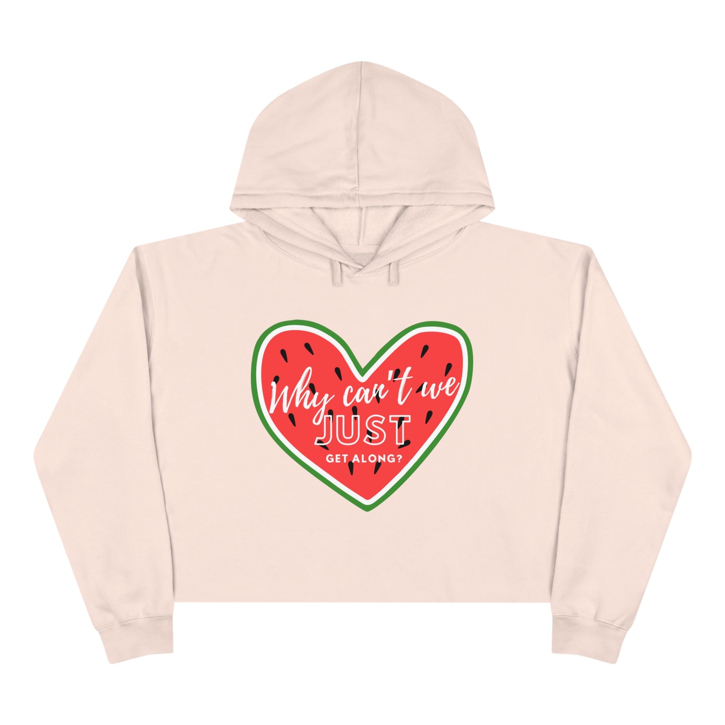 Get Along - Crop Hoodie
