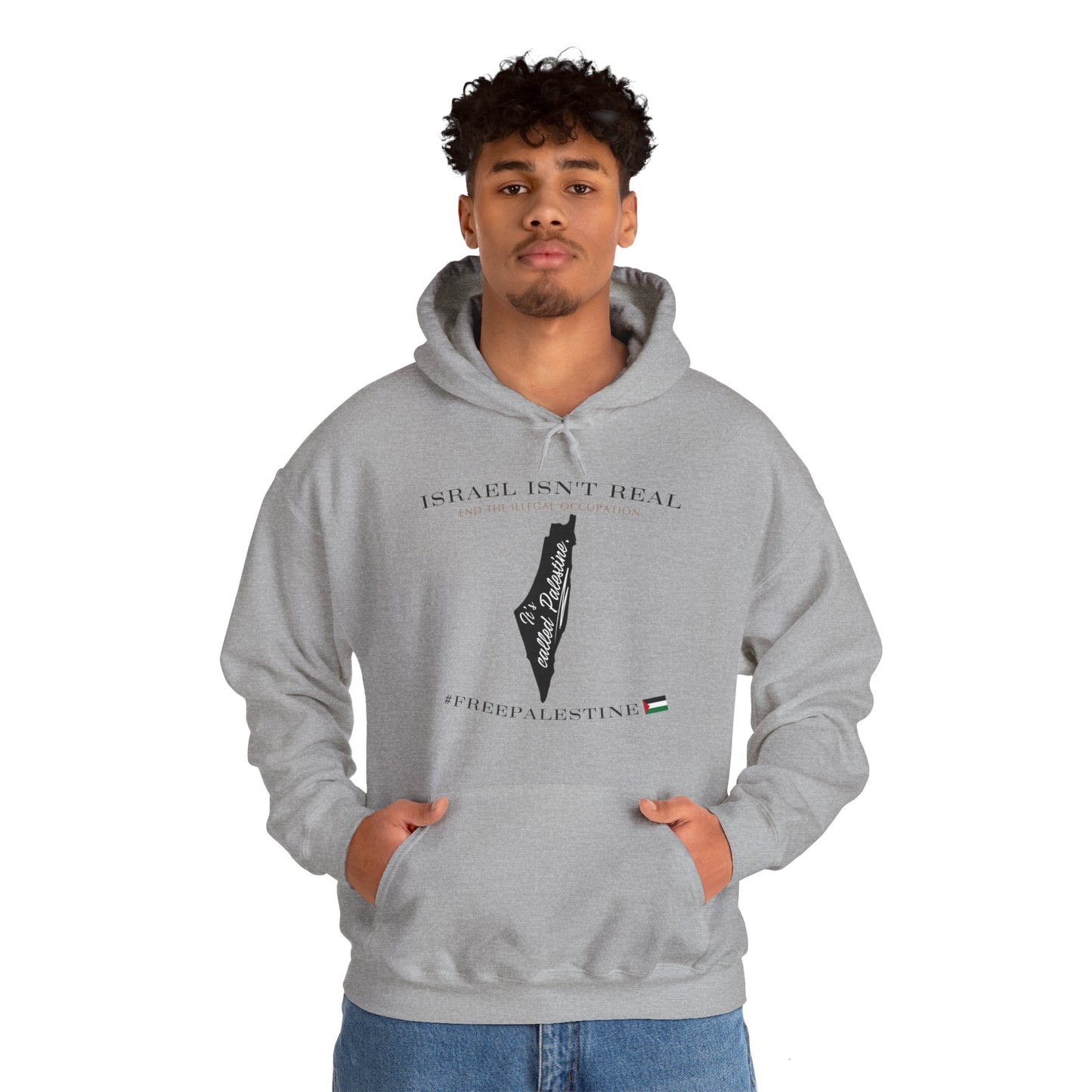 It's Called Palestine - Unisex Hooded Sweatshirt