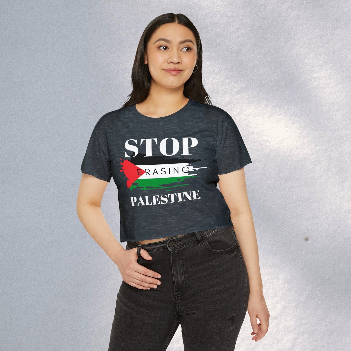 Erasing - Women's Festival Crop Top