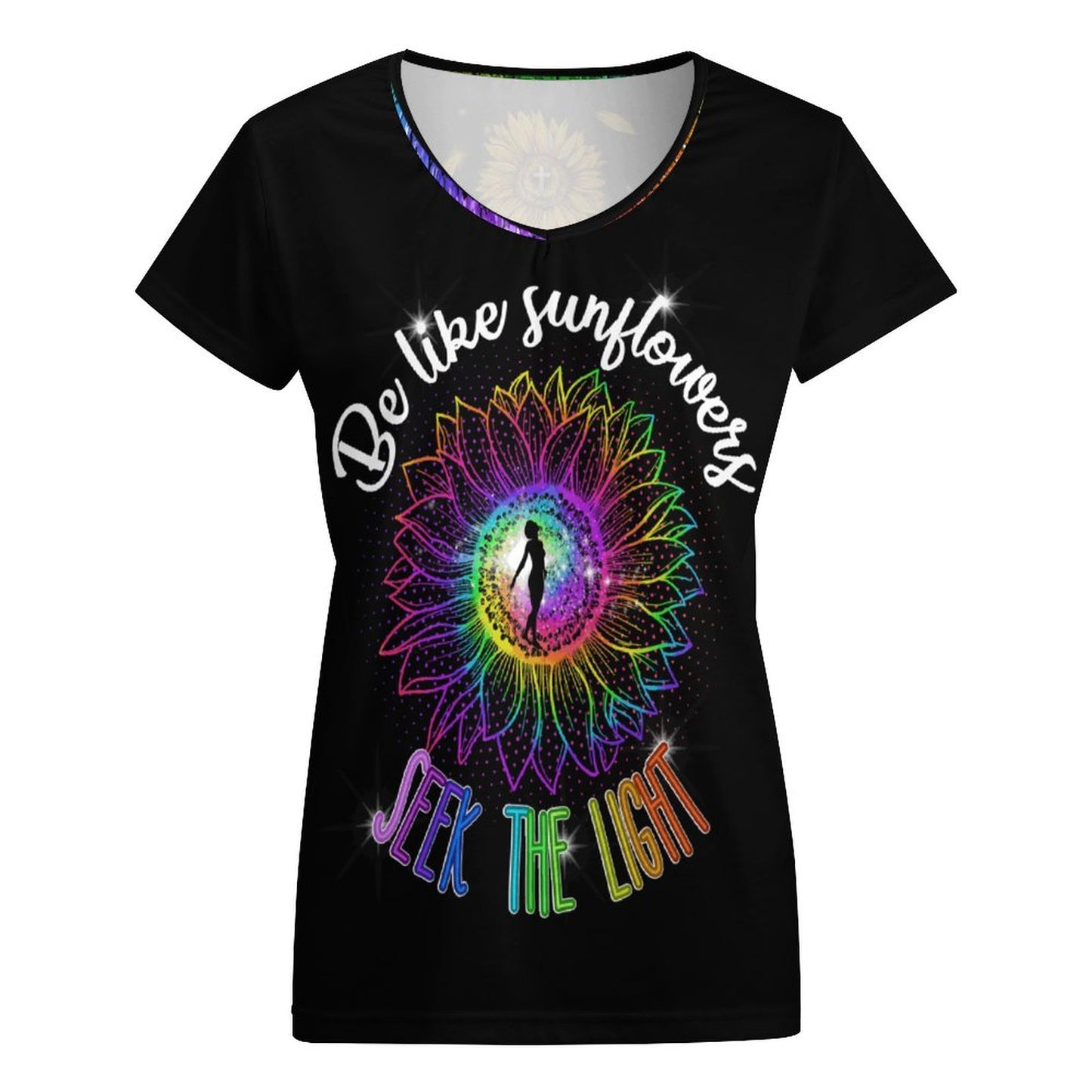Sunflowers - Women's V-Neck T-Shirt