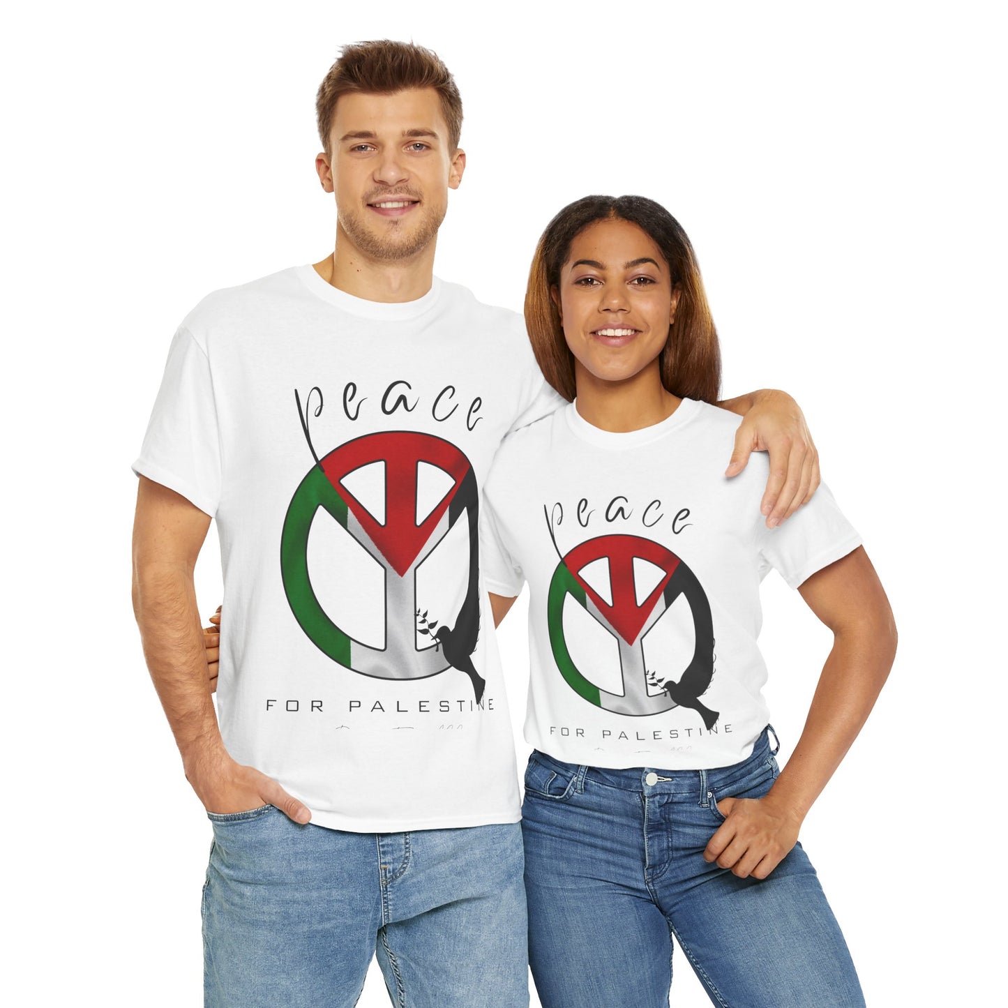 Peace - Unisex Cotton Tee