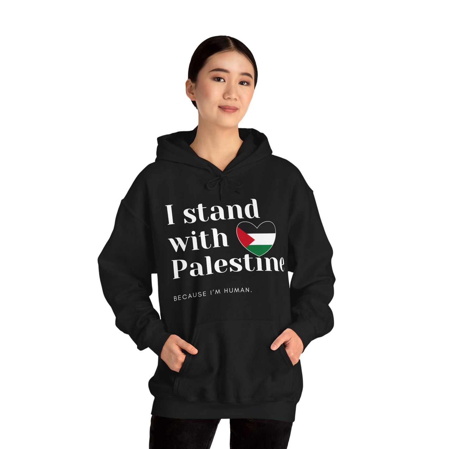 Because I'm Human - Unisex Hooded Sweatshirt