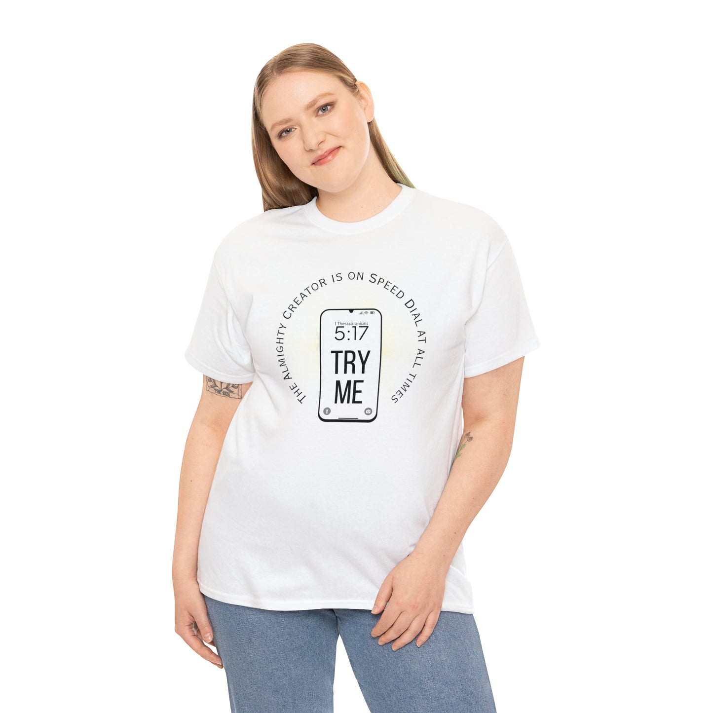 Try Me - Heavy Cotton Tee (Unisex)