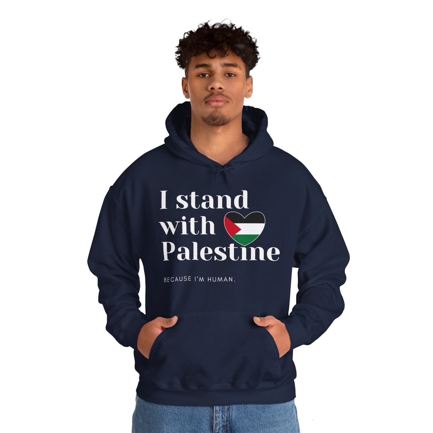 Because I'm Human - Unisex Hooded Sweatshirt