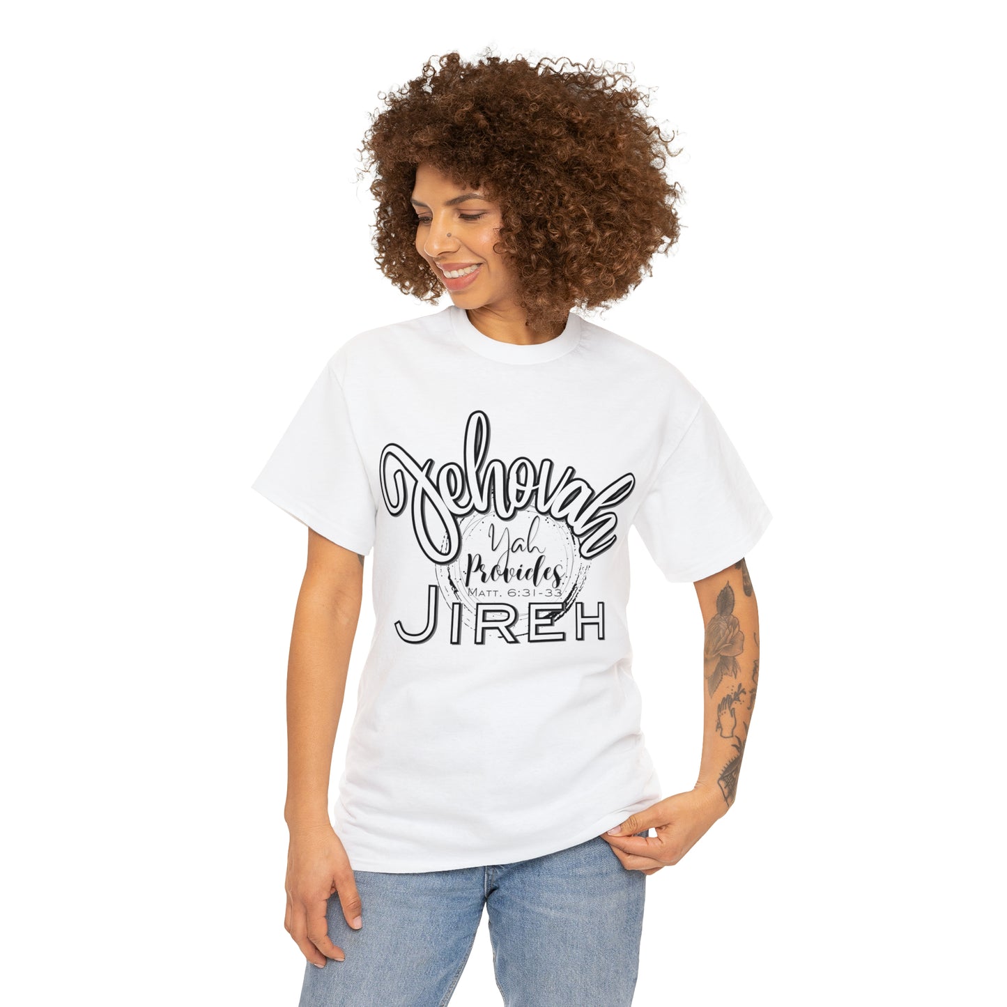 Yah Provides - Heavy Cotton Tee (Unisex)