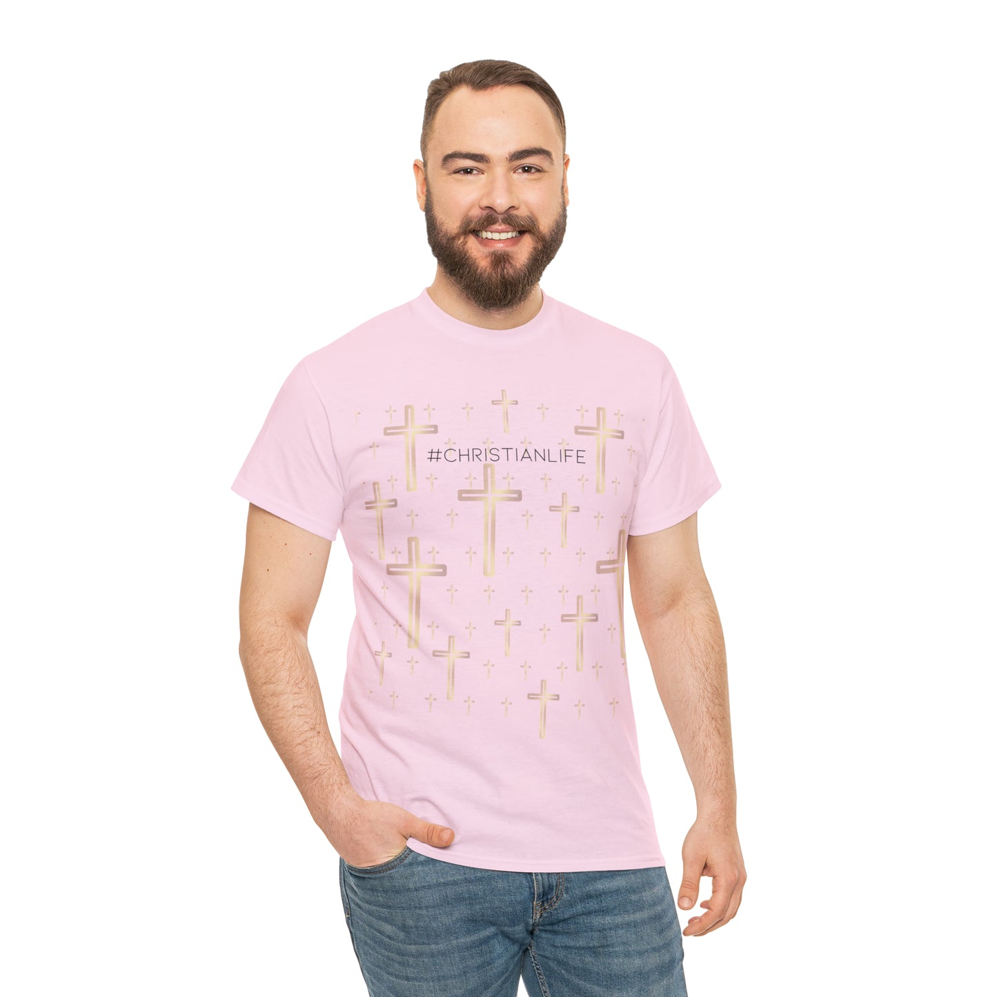 #Christianlife - Heavy Cotton Tee (Unisex)