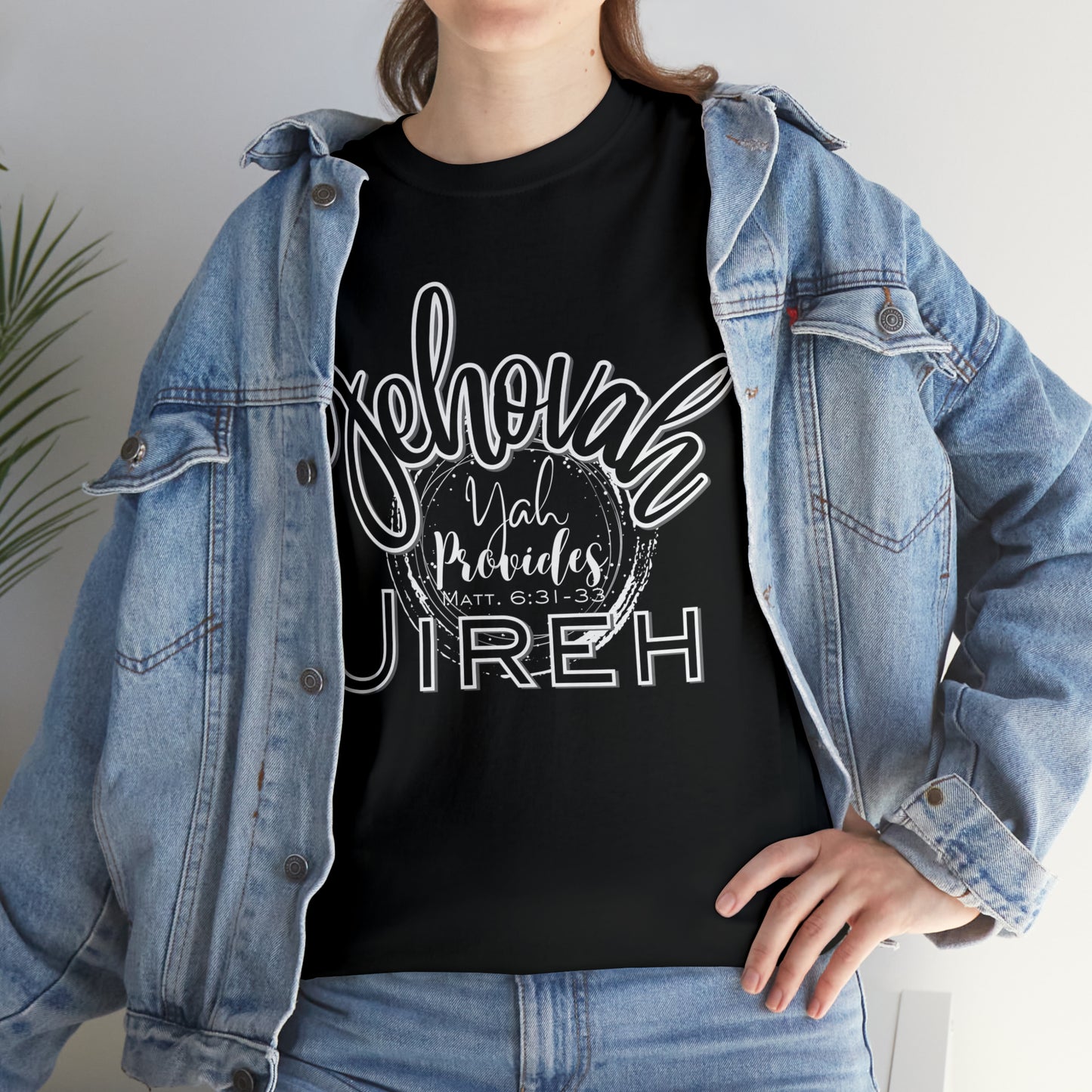 Yah Provides - Heavy Cotton Tee (Unisex)