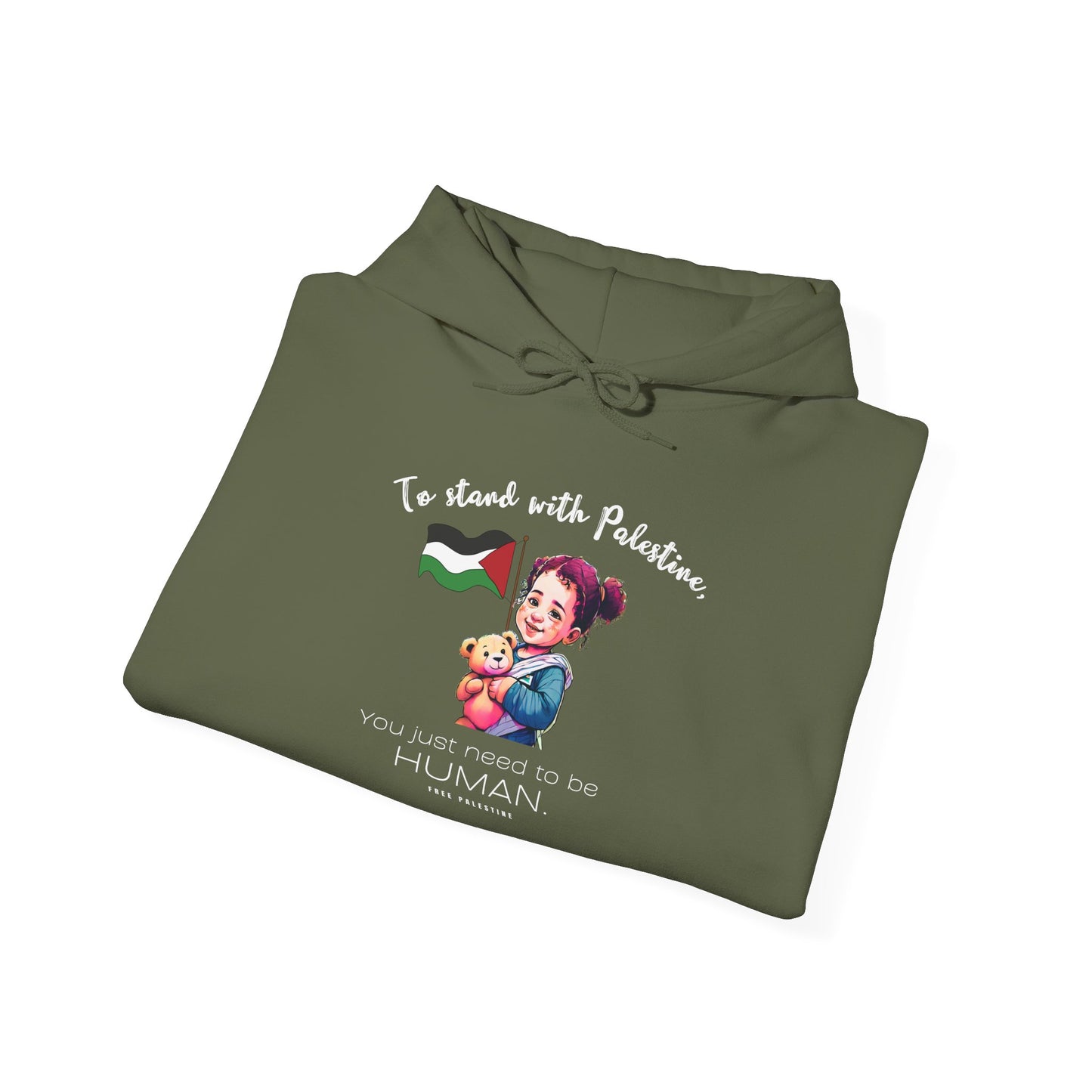 Human - Unisex Hooded Sweatshirt