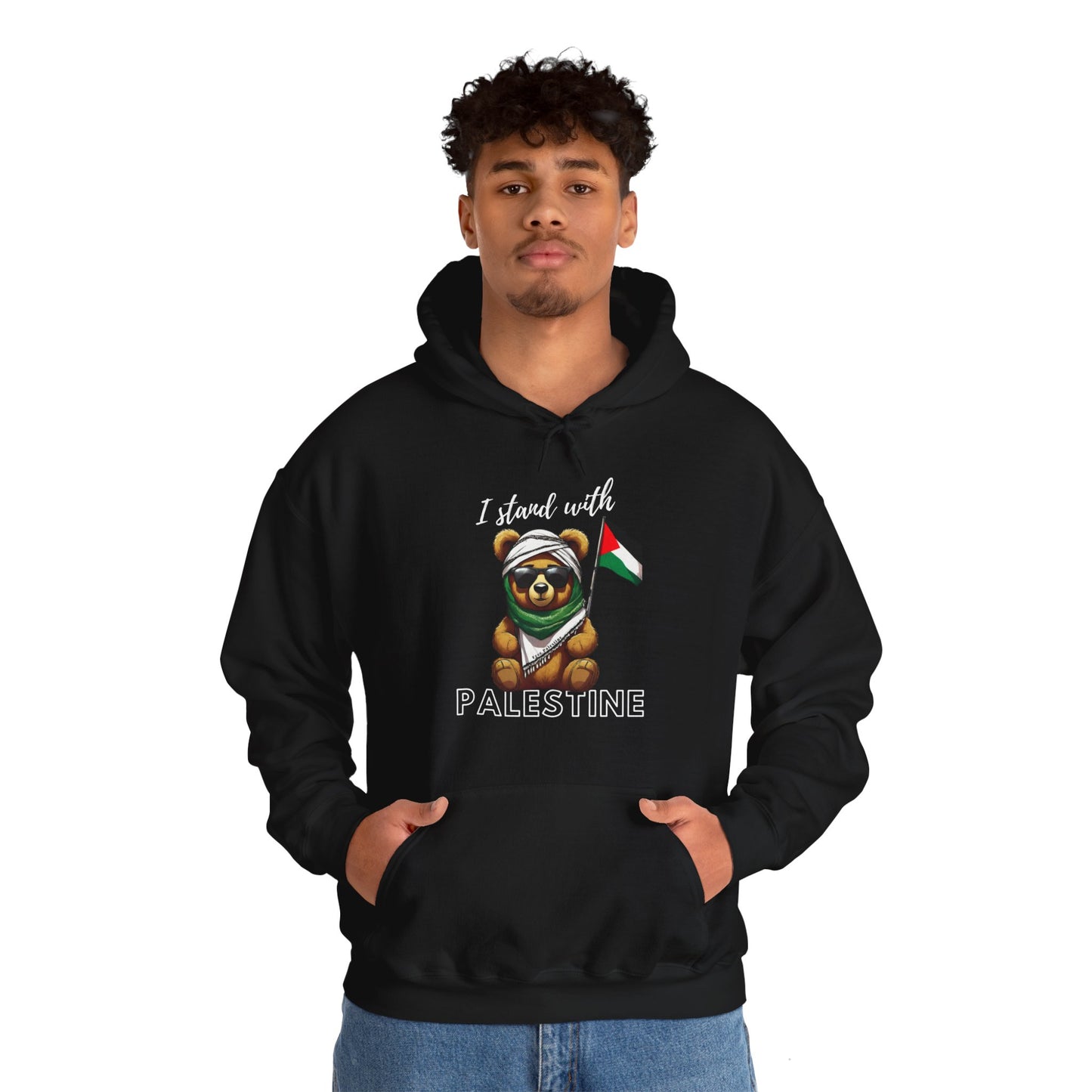 Teddy Palestine - Unisex Hooded Sweatshirt