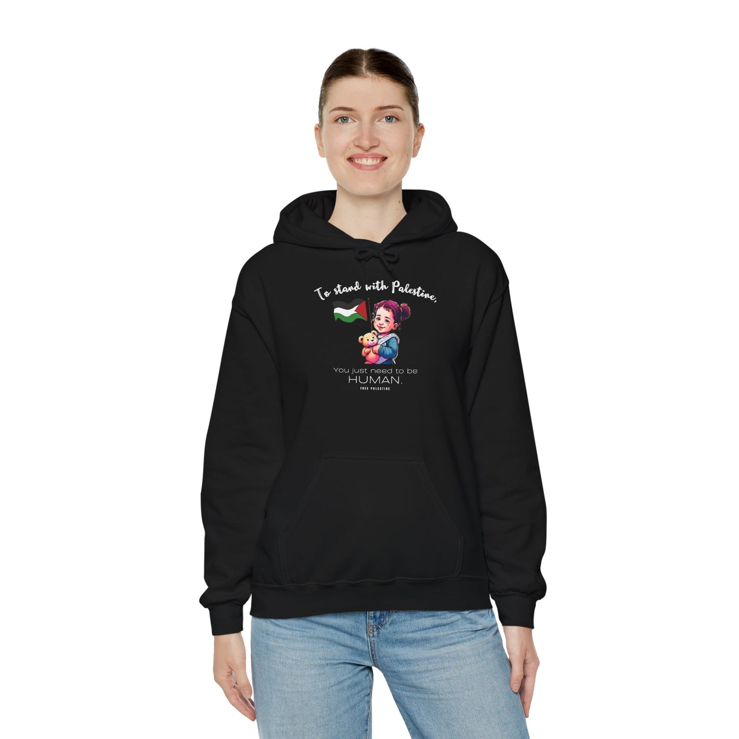 Human - Unisex Hooded Sweatshirt