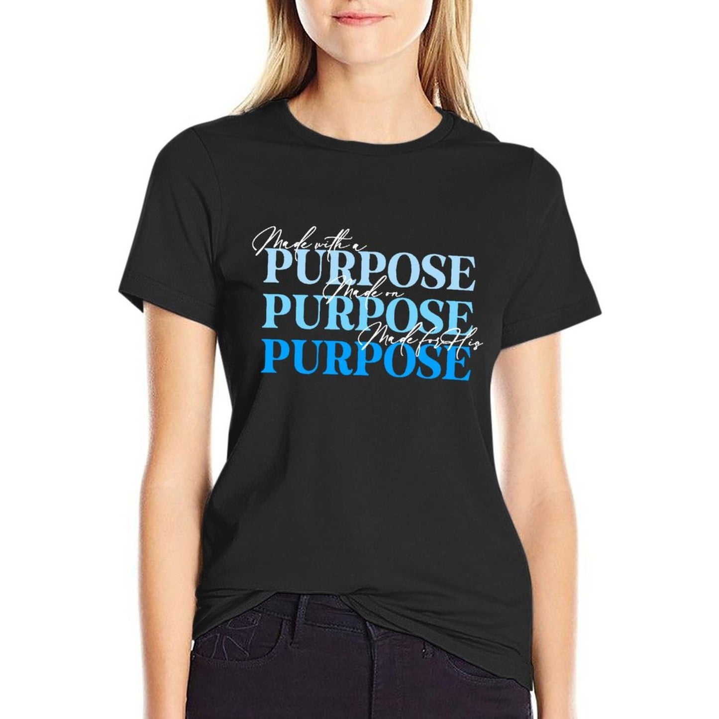 Minimalist on Purpose - Women's 100% Cotton Tee