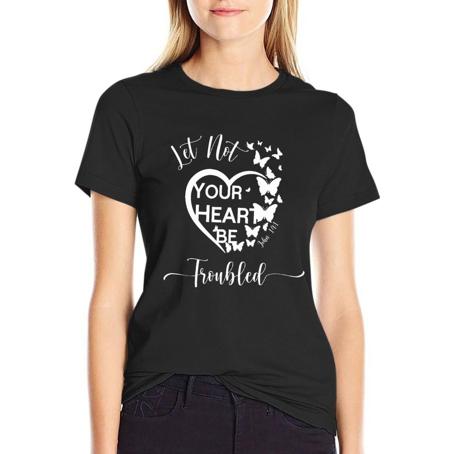 Heart Trouble - Women's 100% Cotton Tee