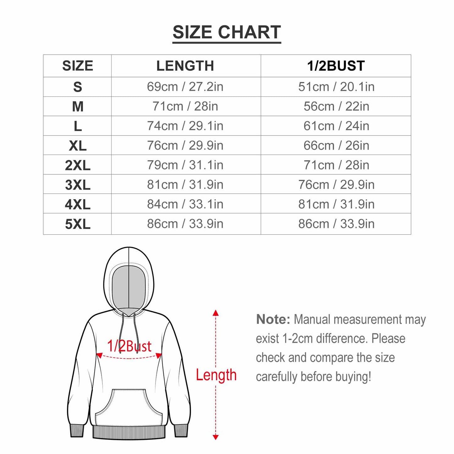 Kingdom of God - Cotton Hoodie with Pocket