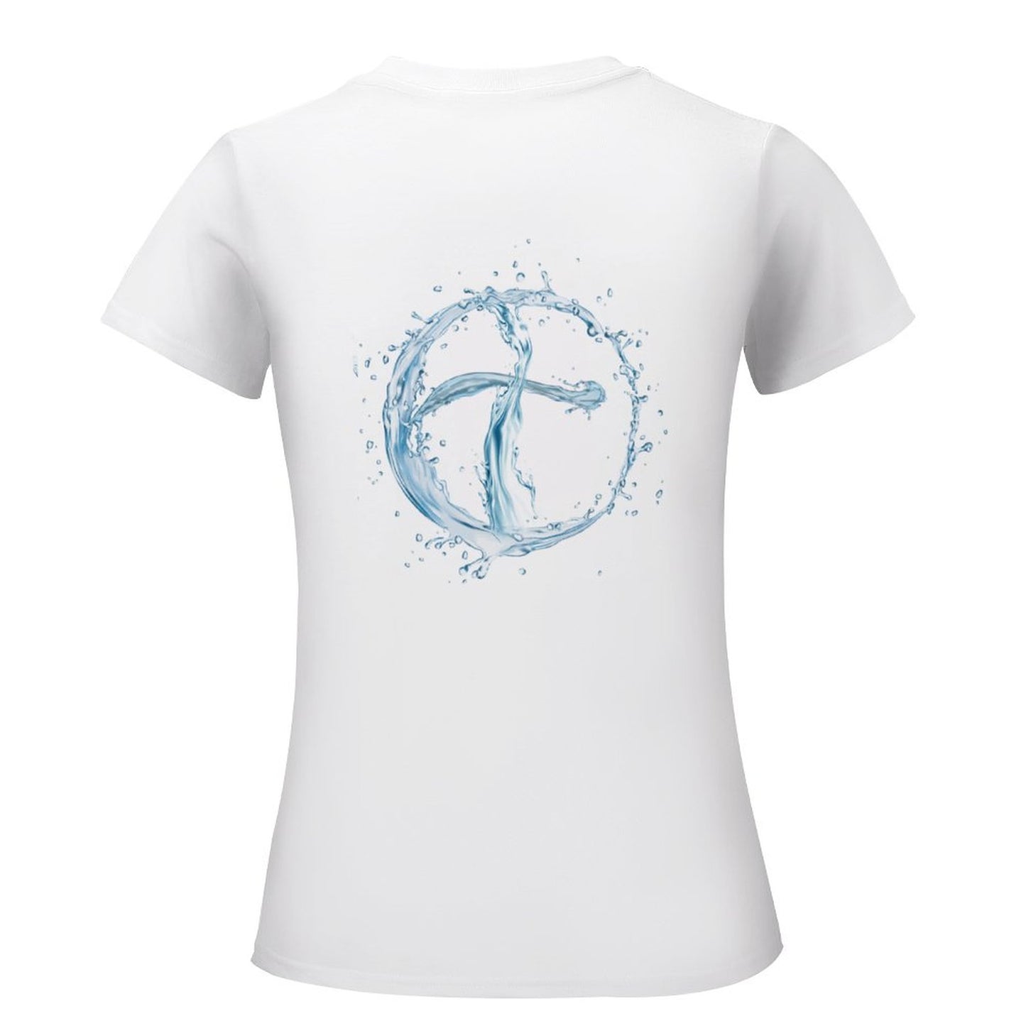 YESHUA, Living Waters - Women's 100% Cotton Tee