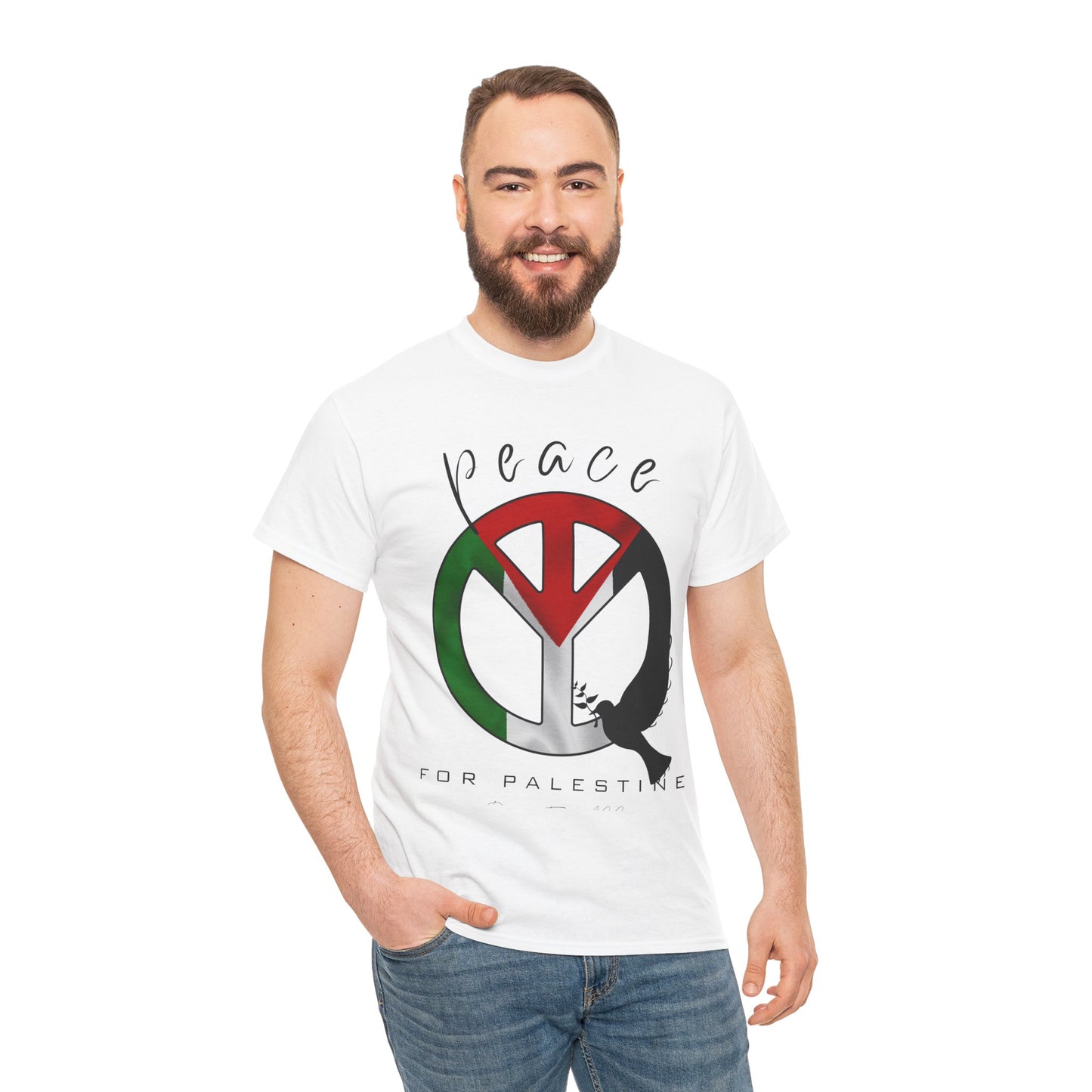Peace - Unisex Cotton Tee