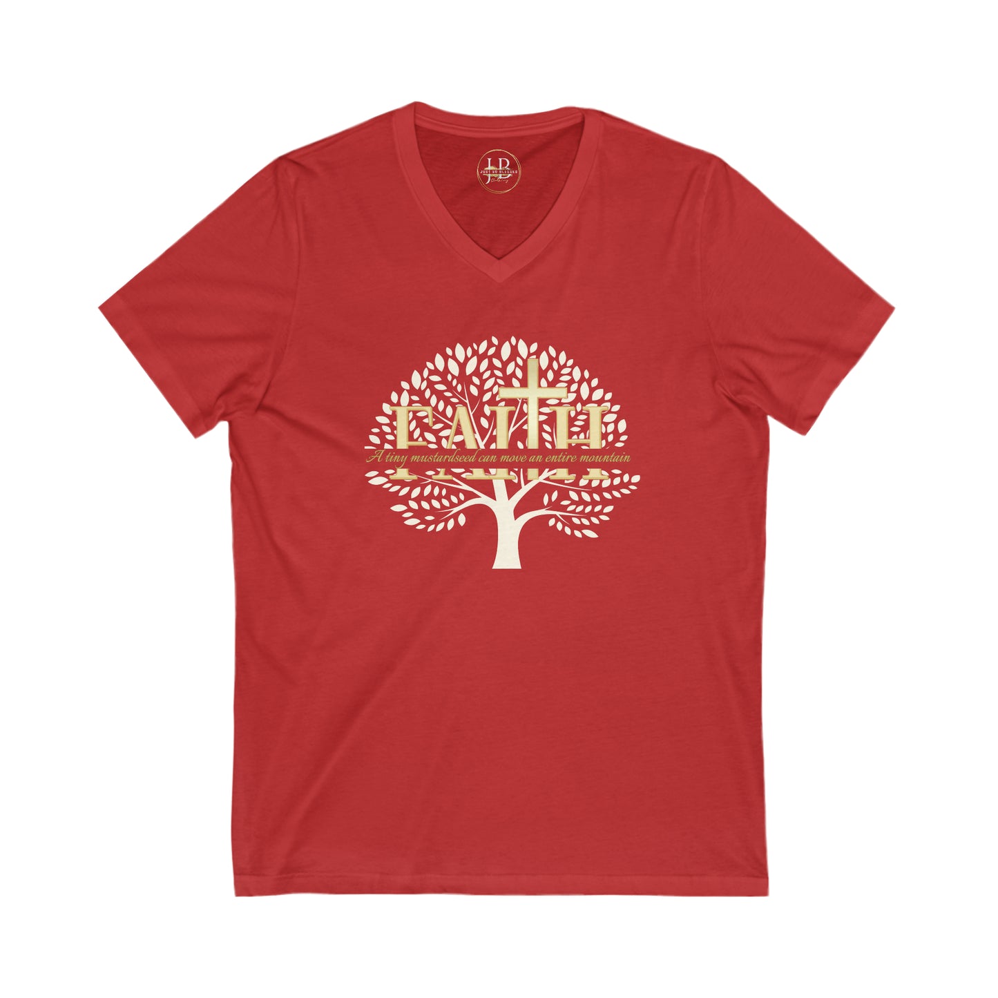 A Mustardseed - Jerse V-Neck Tee (Unisex)