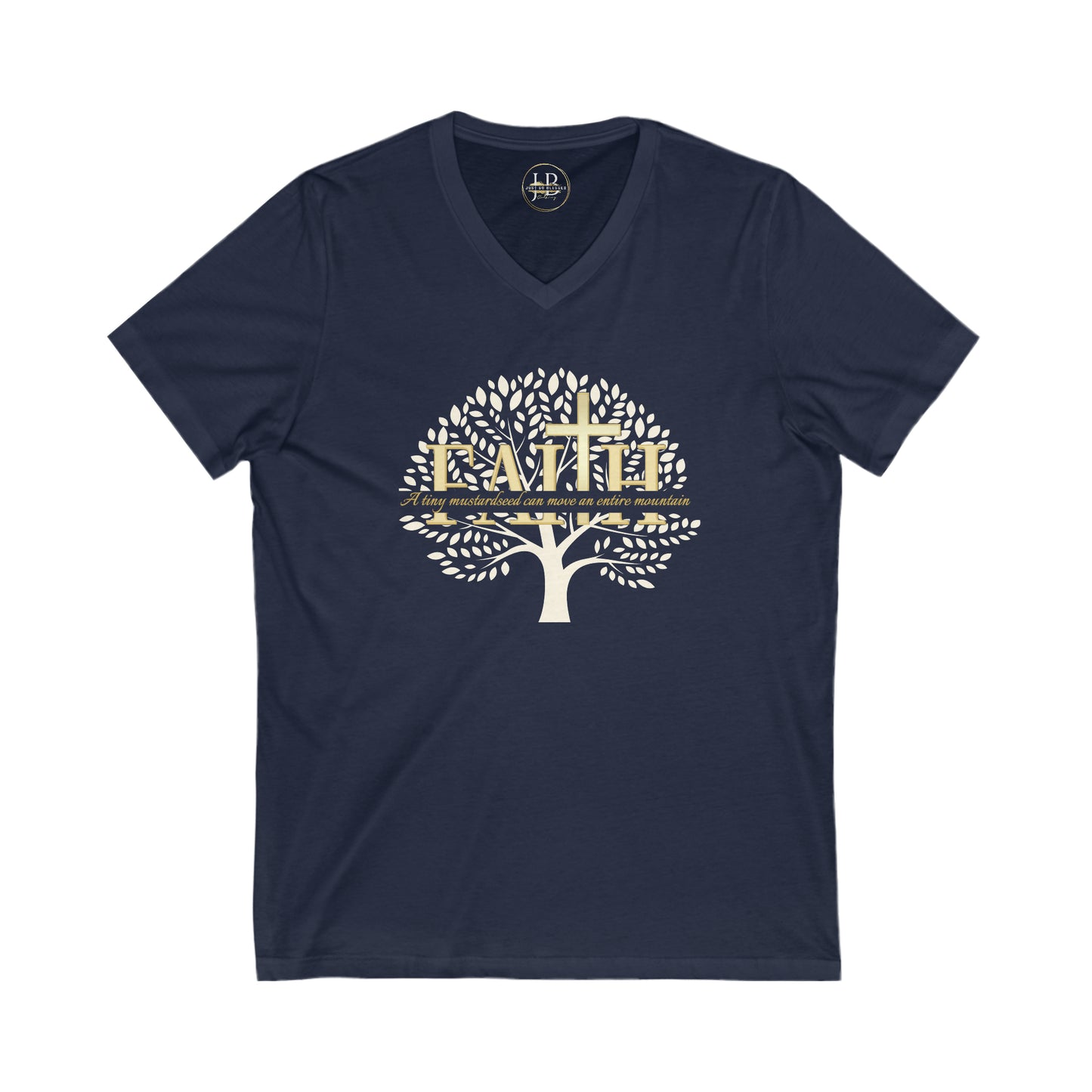 A Mustardseed - Jerse V-Neck Tee (Unisex)