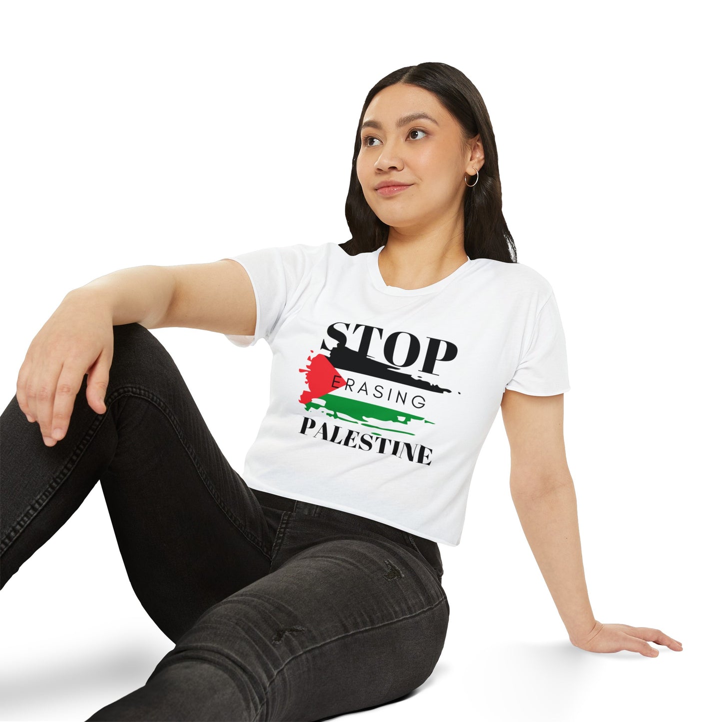 Erasing - Women's Festival Crop Top