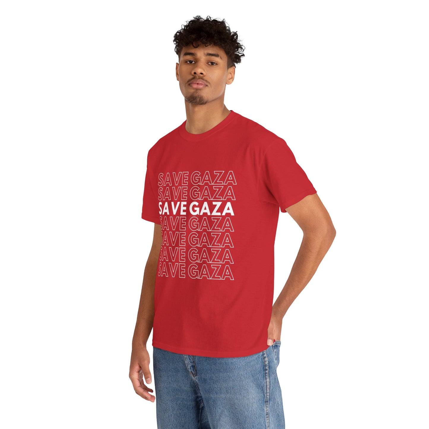 Save Gaza - Unisex Cotton Tee