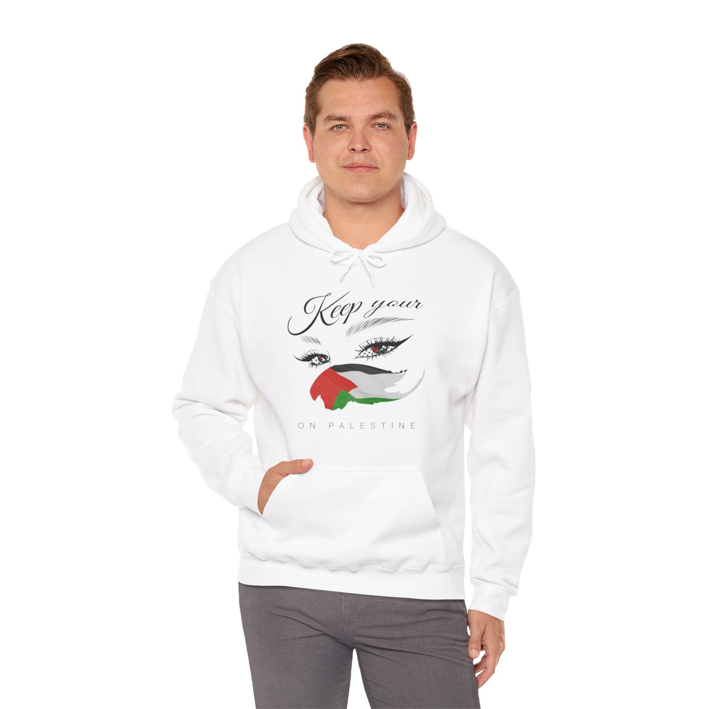Eyes - Unisex Hooded Sweatshirt