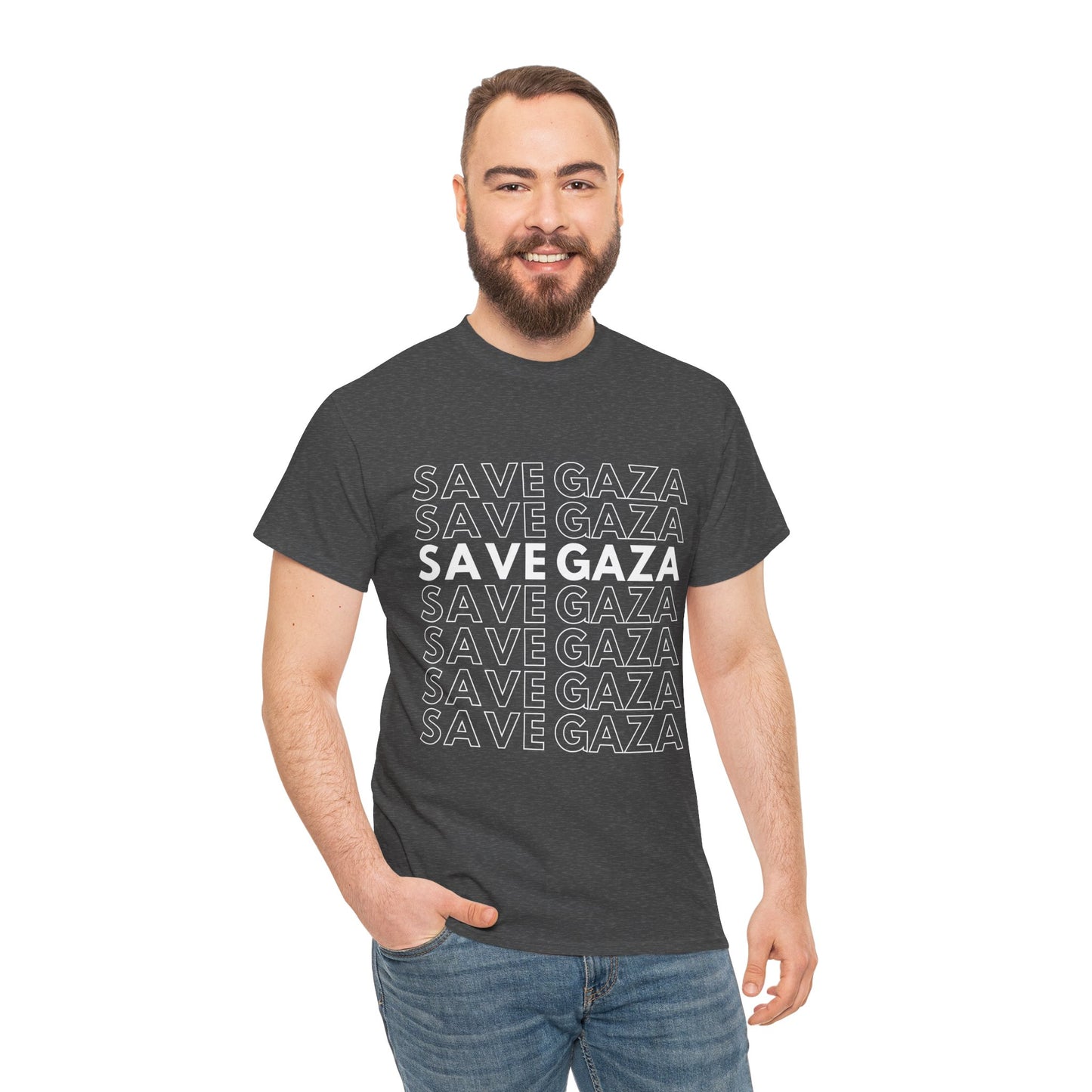 Save Gaza - Unisex Cotton Tee