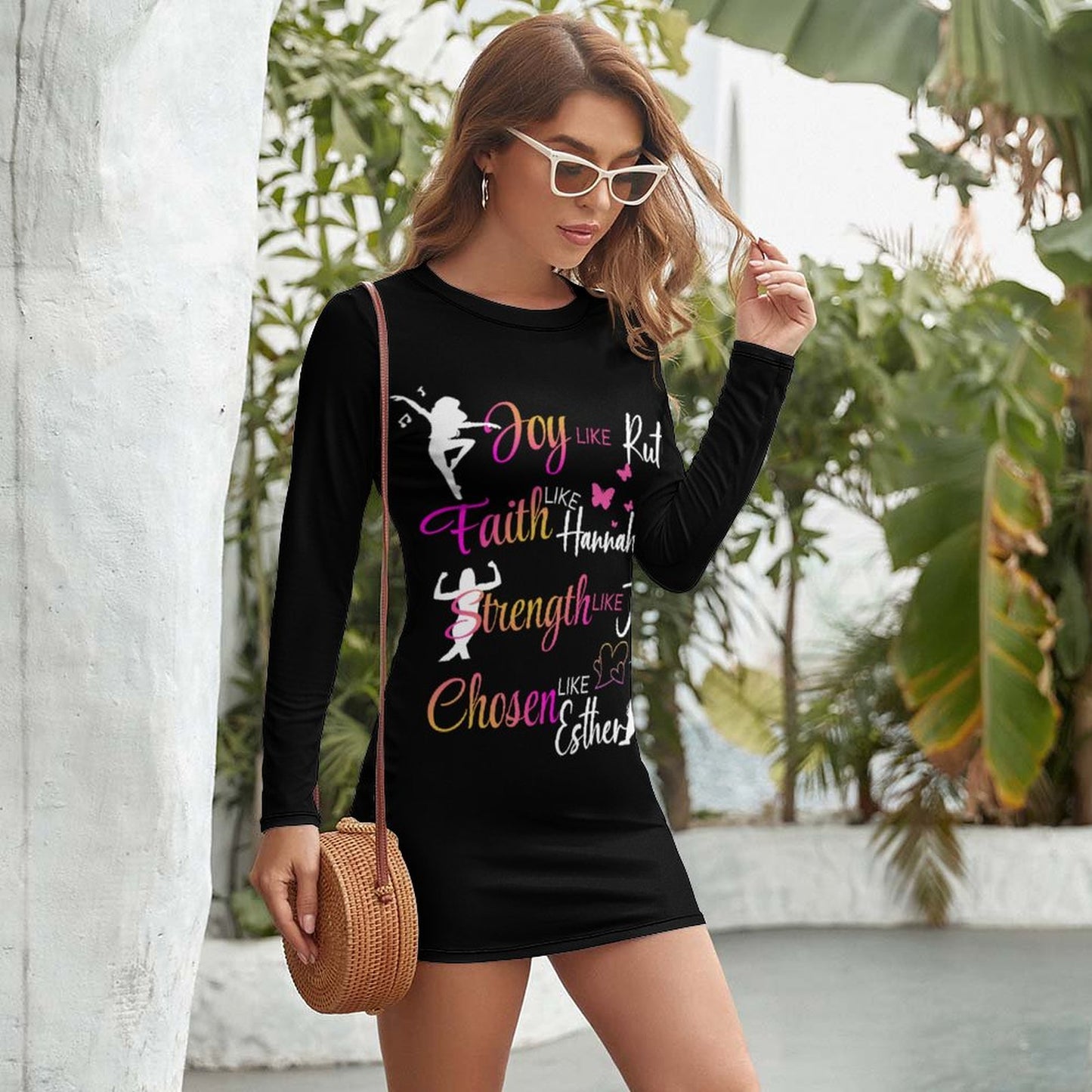 Chosen like Esther - Long Sleeve Dress JJ1207