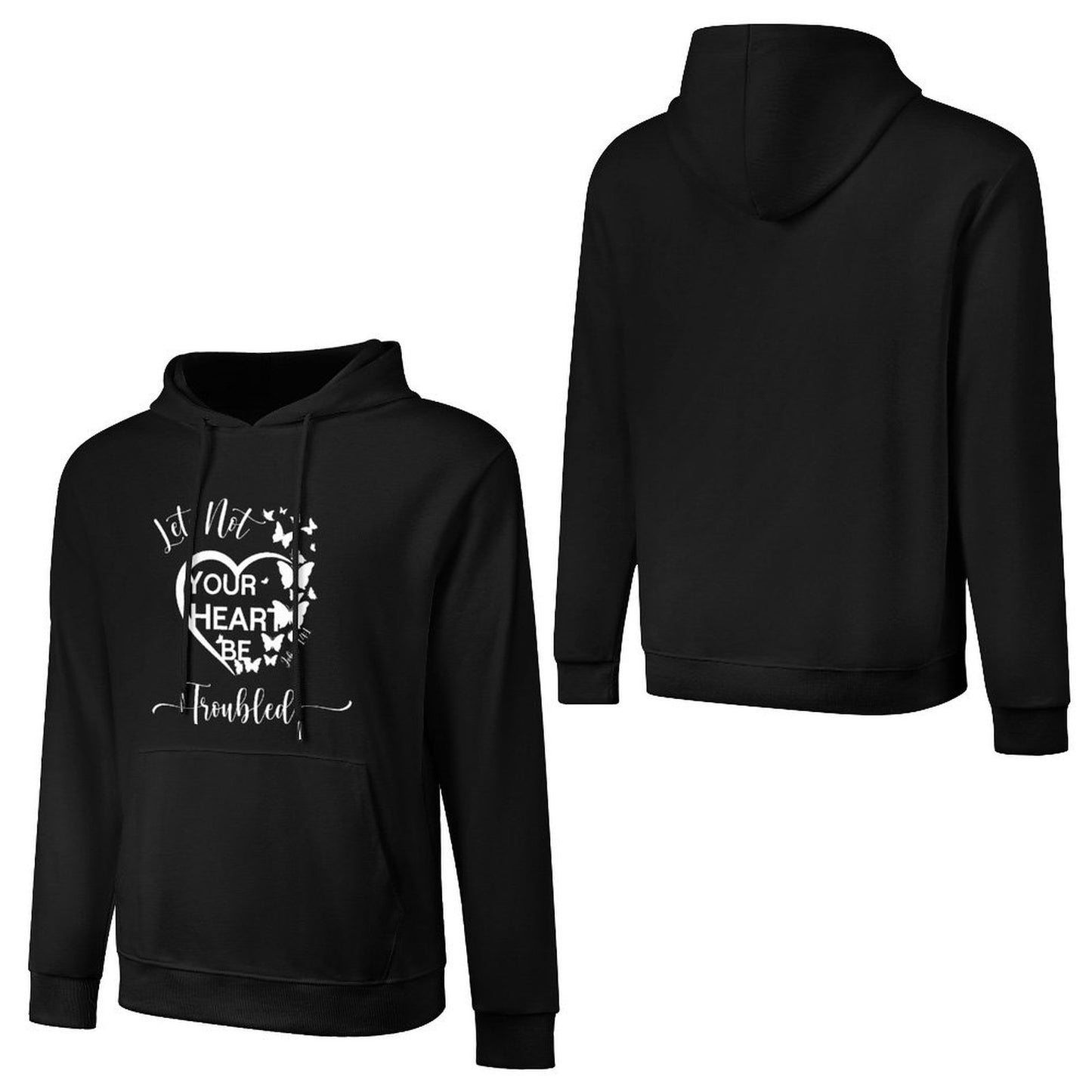 Heart Trouble - Cotton Hoodie with Pocket