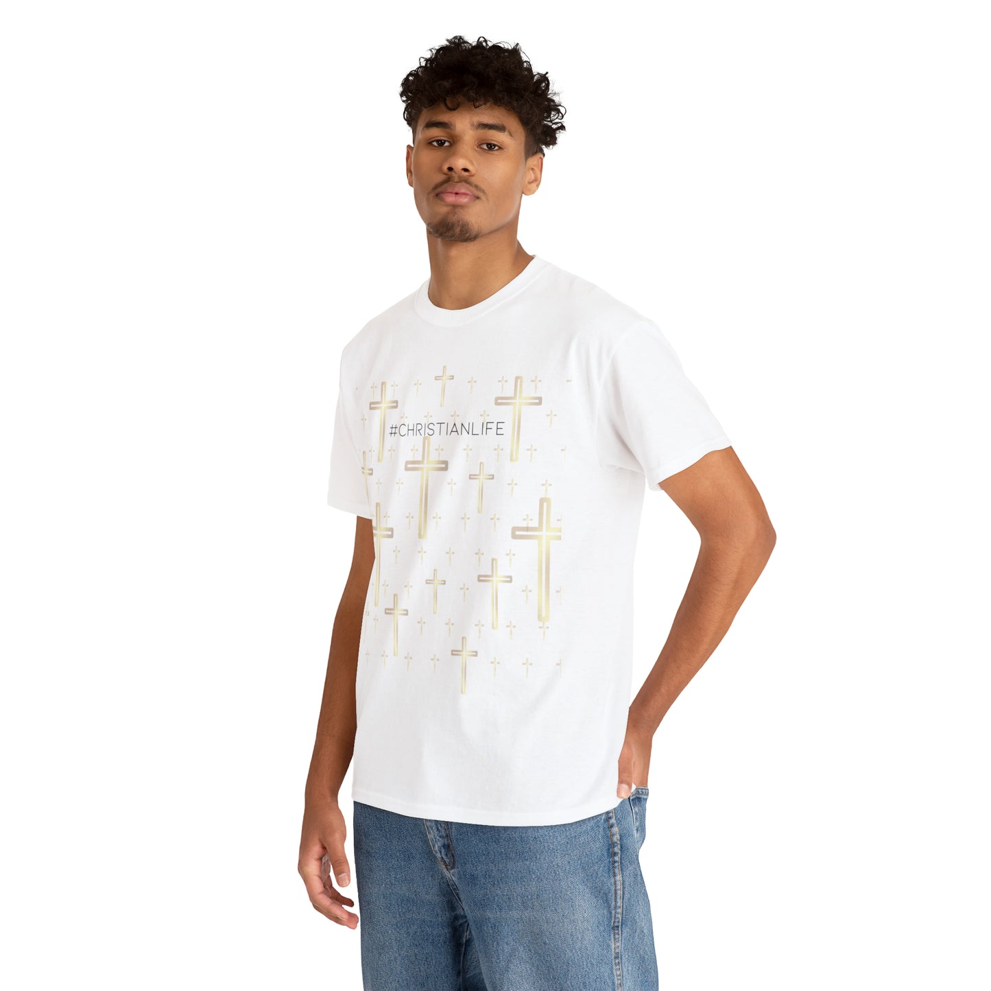 #Christianlife - Heavy Cotton Tee (Unisex)
